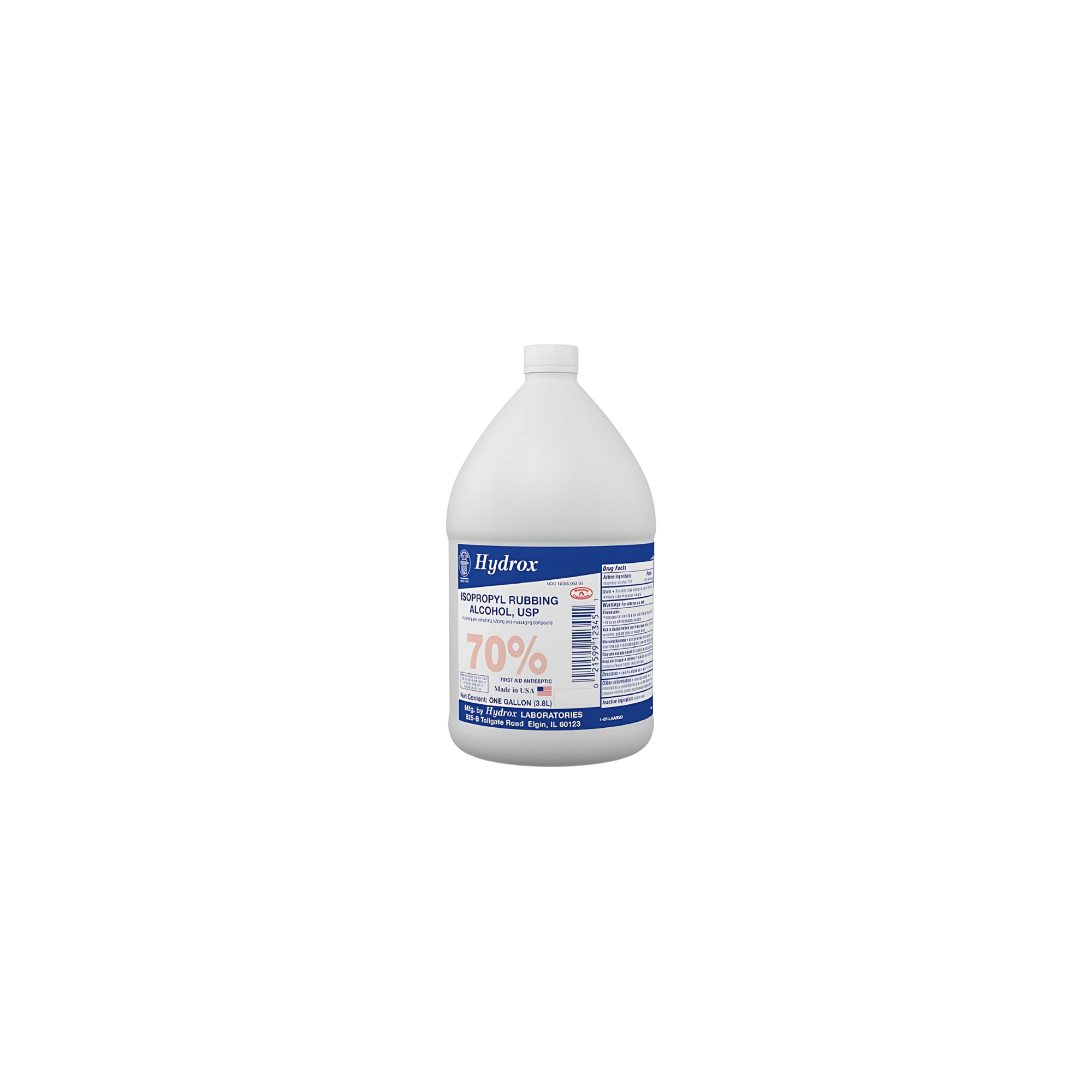 Isopropyl Rubbing Alcohol 70%, USP, 1 Gal, 4 btl/cs