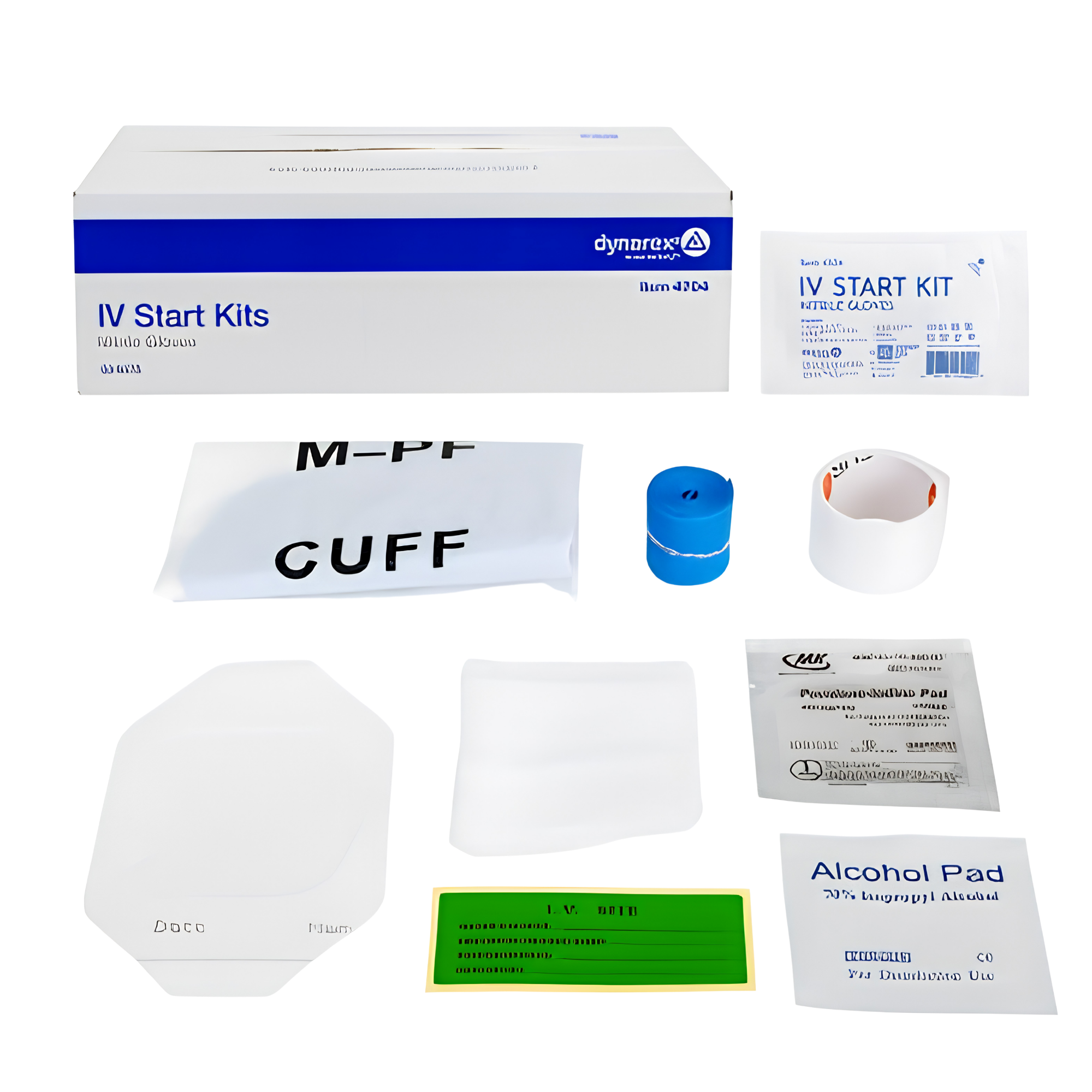 Dynarex® IV Start Kit, with Nitrile Gloves