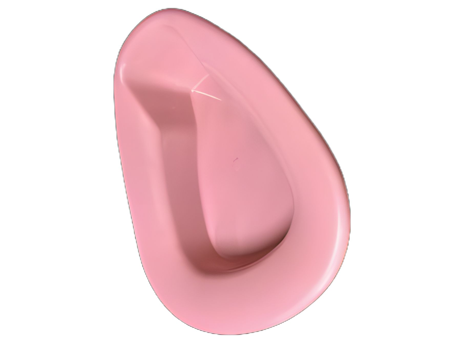 GMAX Stackable Bedpan in Mauve - 2 Quart / 1893 mL Capacity, Plastic, Latex-Free