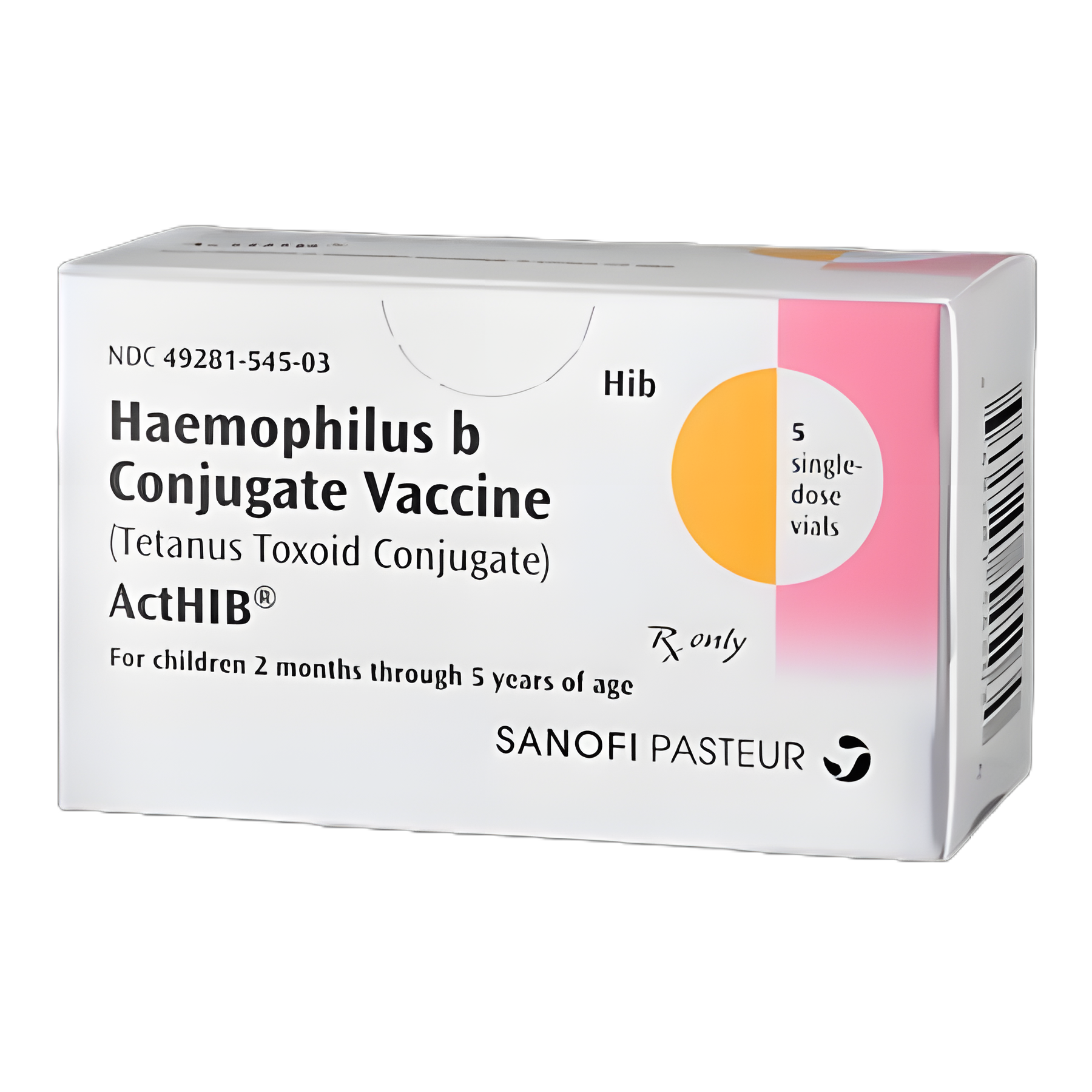 ActHIB® Haemophilus Influenzae Type b (Hib) Vaccine 10 mcg / 0.5 mL for Infants and Children