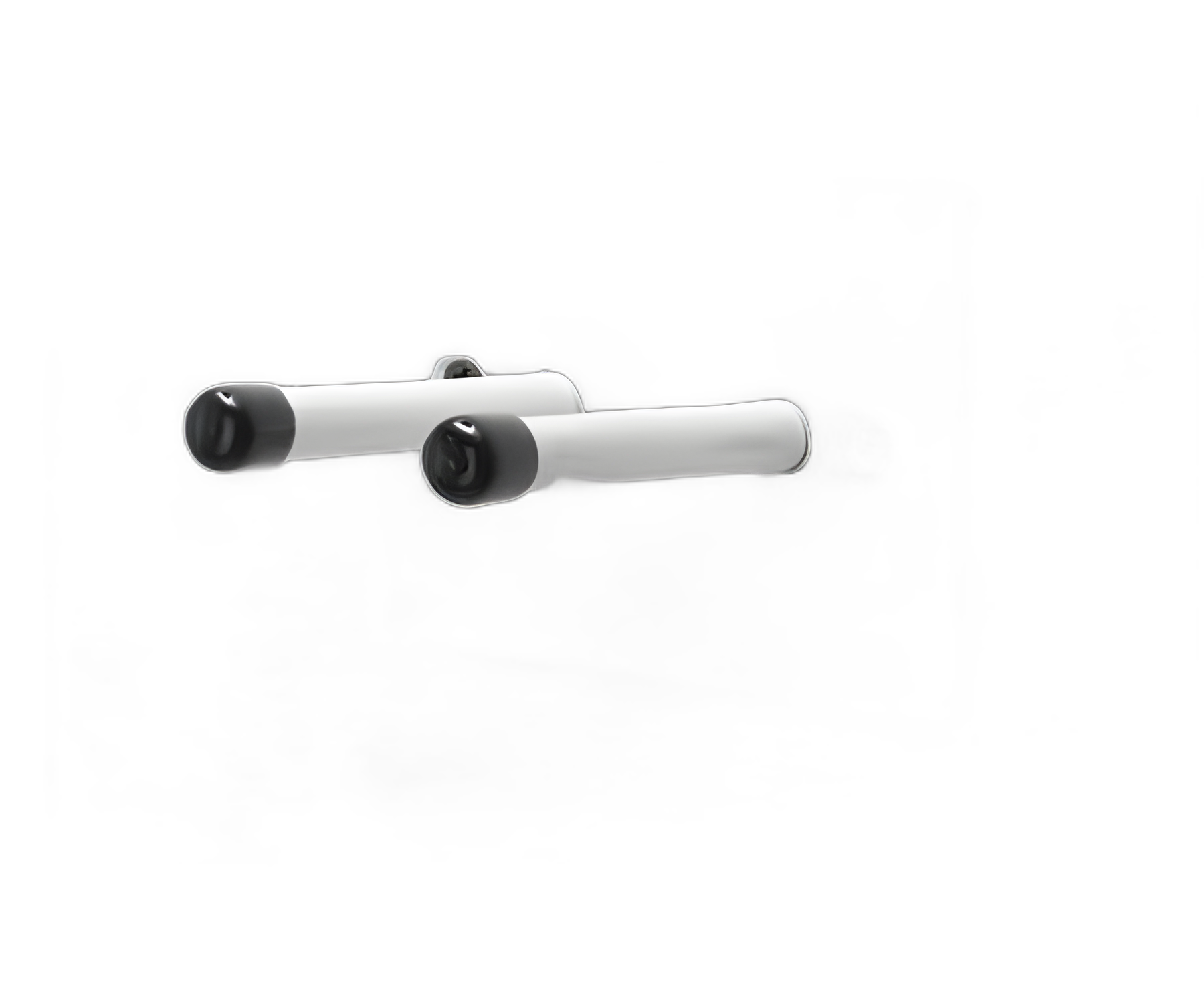 Peg Rack Cone Instruments Wall Mount 2 Pegs White