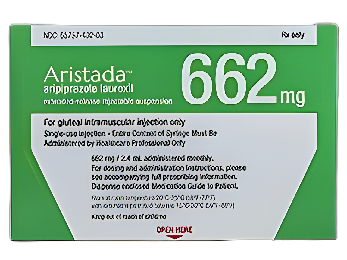 Aristada® Aripiprazole Lauroxil 662 mg Extended-Release Injection for Schizophrenia Treatment