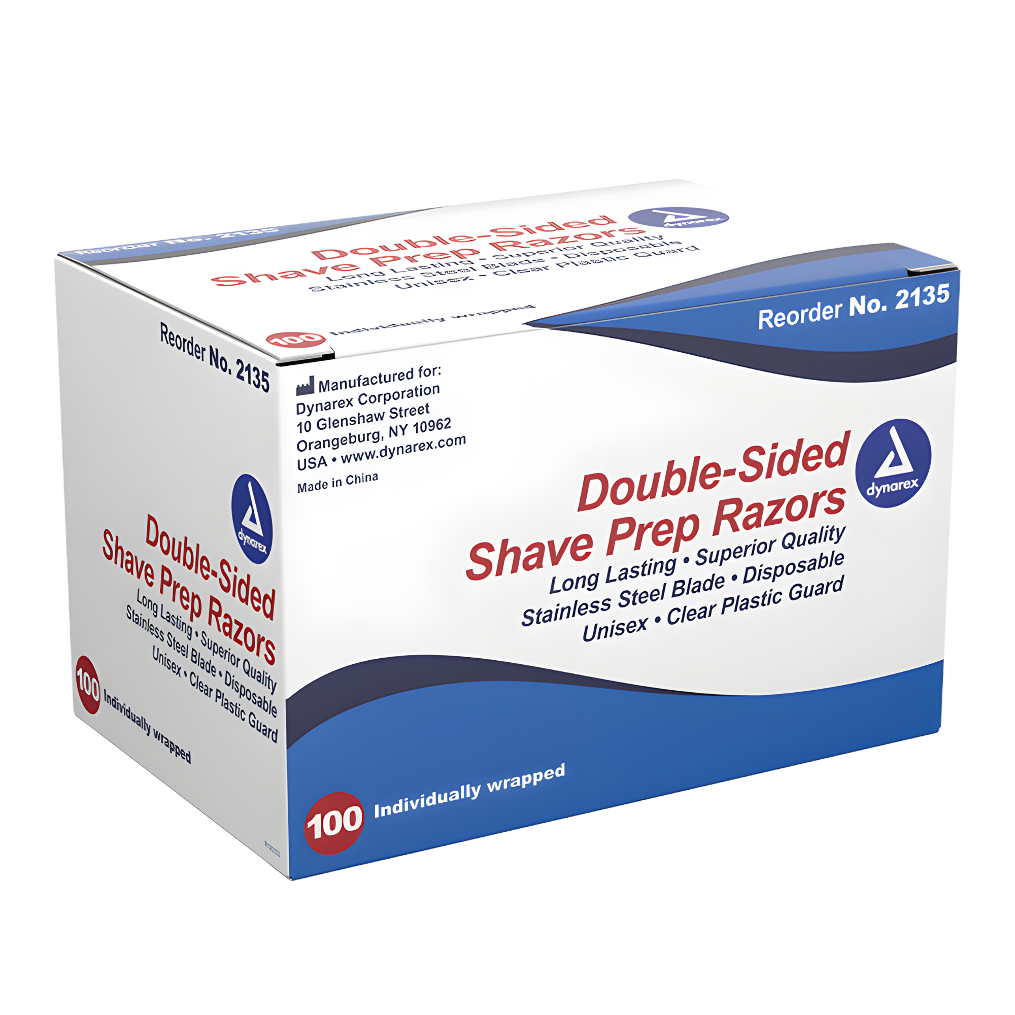 Double-Sided Shave Prep Razors