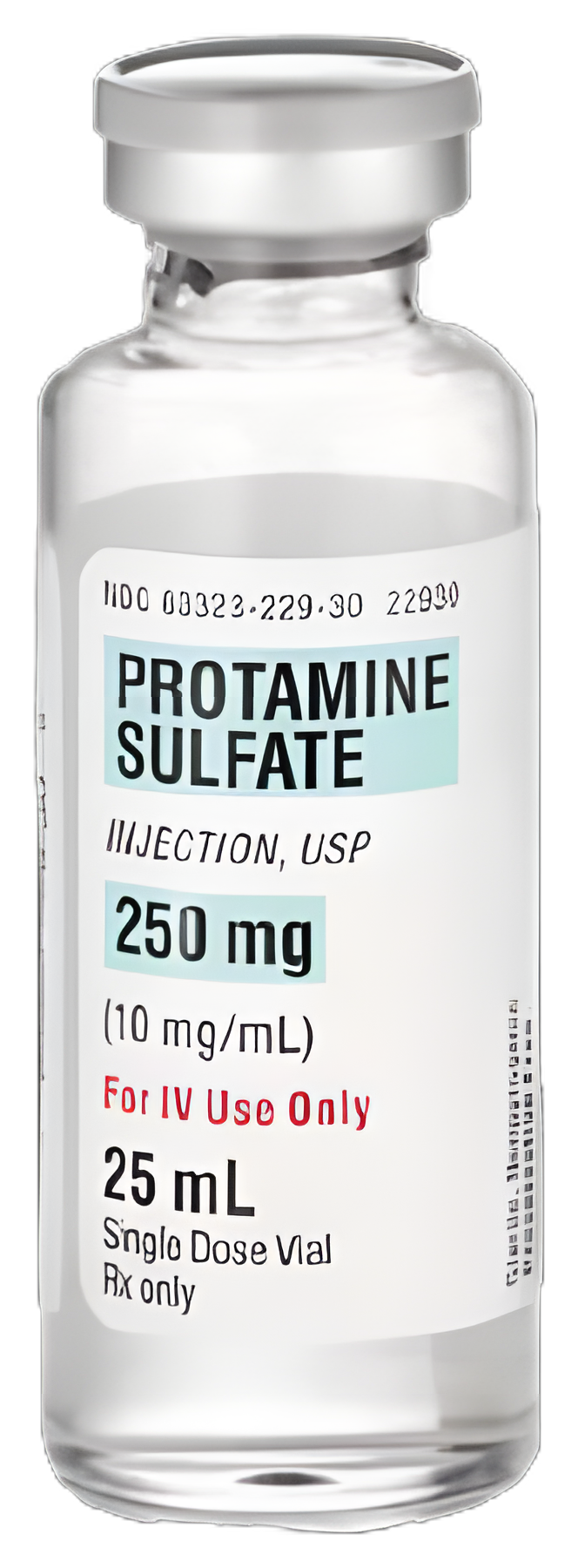 Protamine Sulfate 10 mg / mL Injection Single-Dose Vial 25 mL