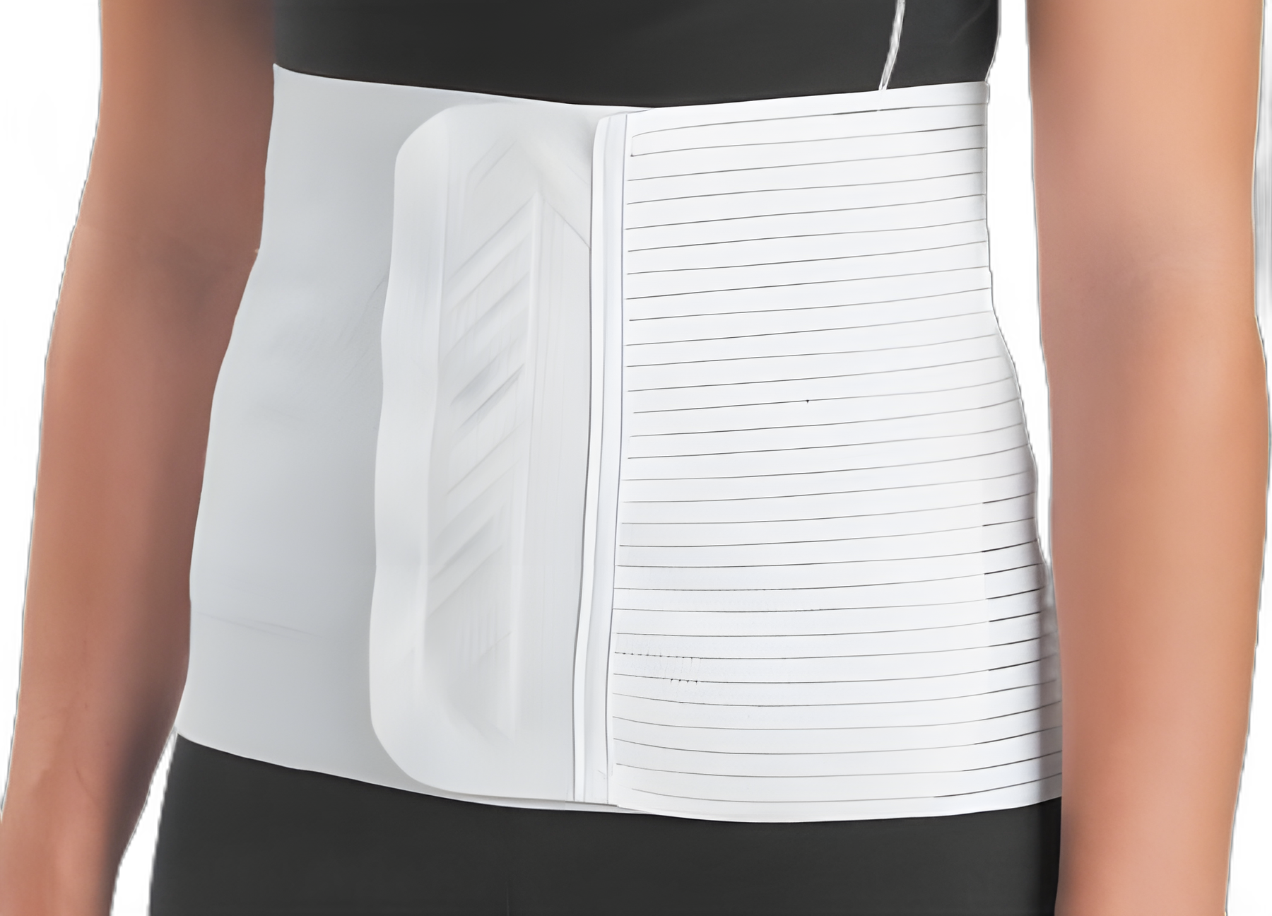 Abdominal Binder ProCare® Small / Medium Hook and Loop Closure 20 to 42 Inch Waist Circumference 9 Inch Height Adult