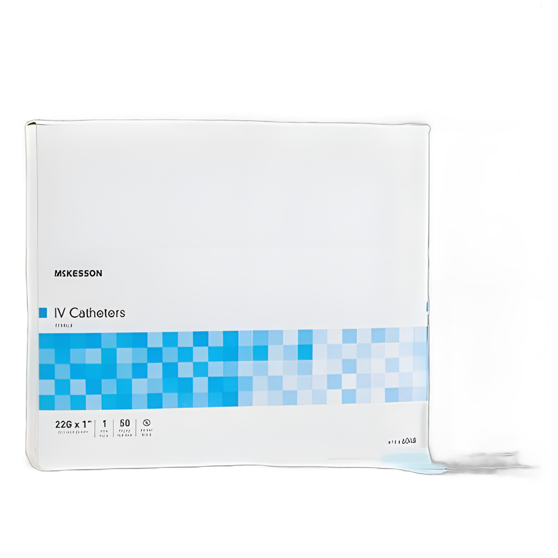 Peripheral IV Catheter McKesson 22 Gauge 1 Inch Without Safety