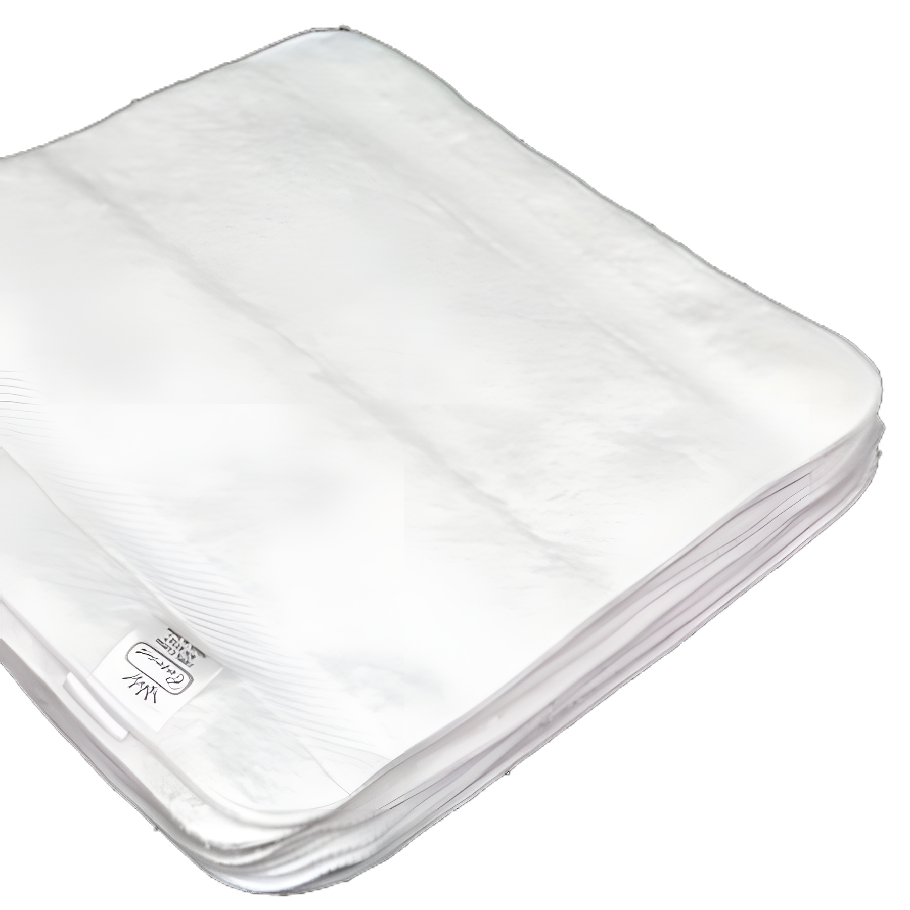 Gladiator Indulgence Washcloth 12x12 Inch White, Reusable - Medical Grade
