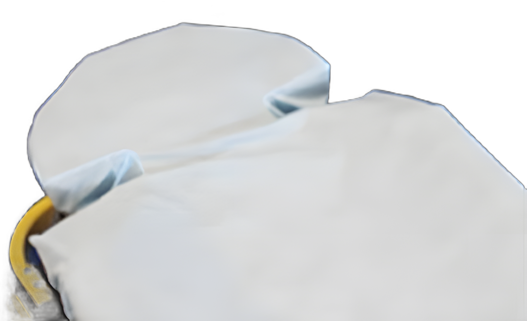 Stretcher Sheet SureFit™ G-Force Fitted Sheet 36 X 90 Inch Blue Nonwoven Polypropylene Disposable