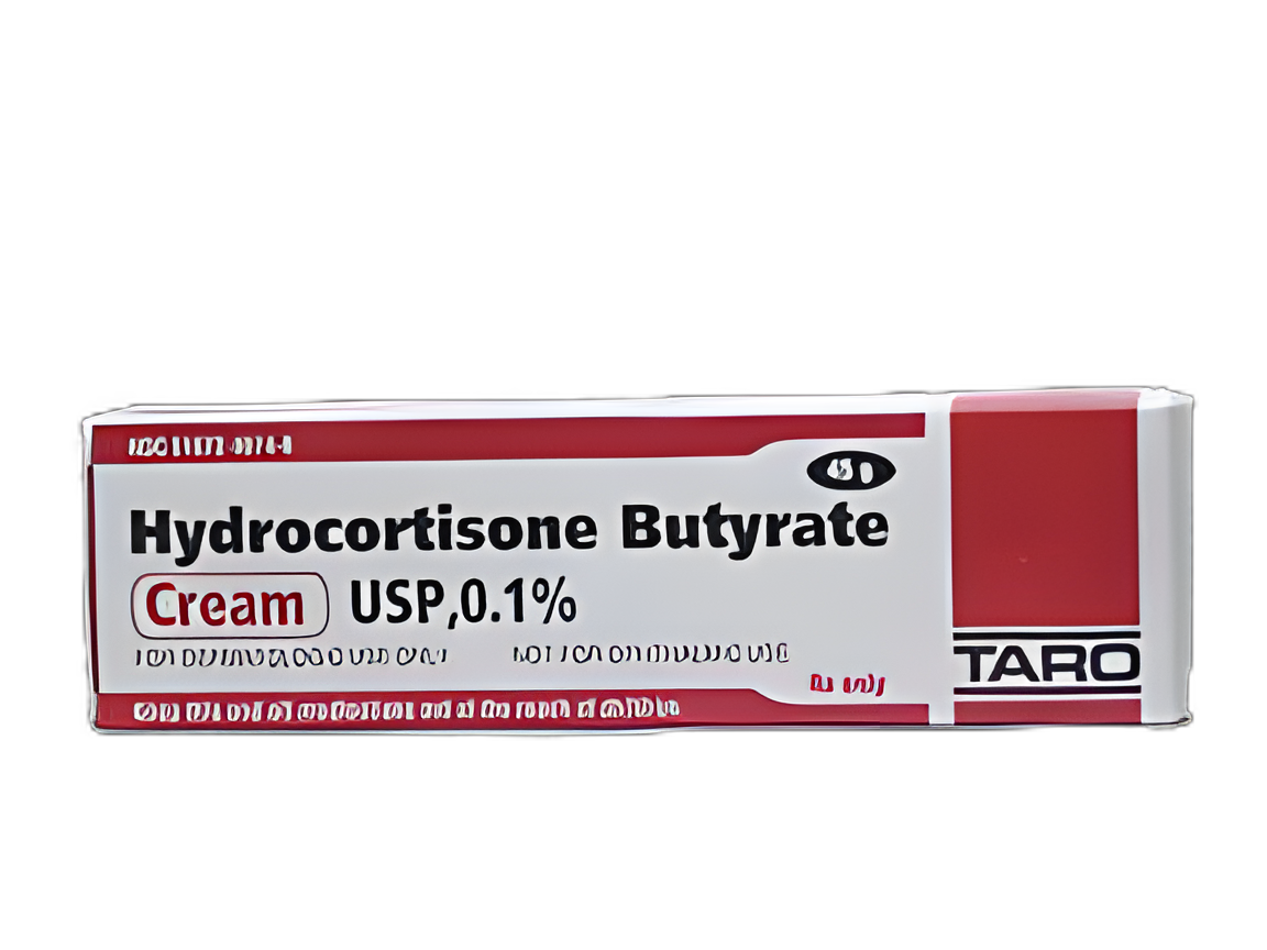 Hydrocortisone Butyrate 0.1% Cream Tube 45 Gram