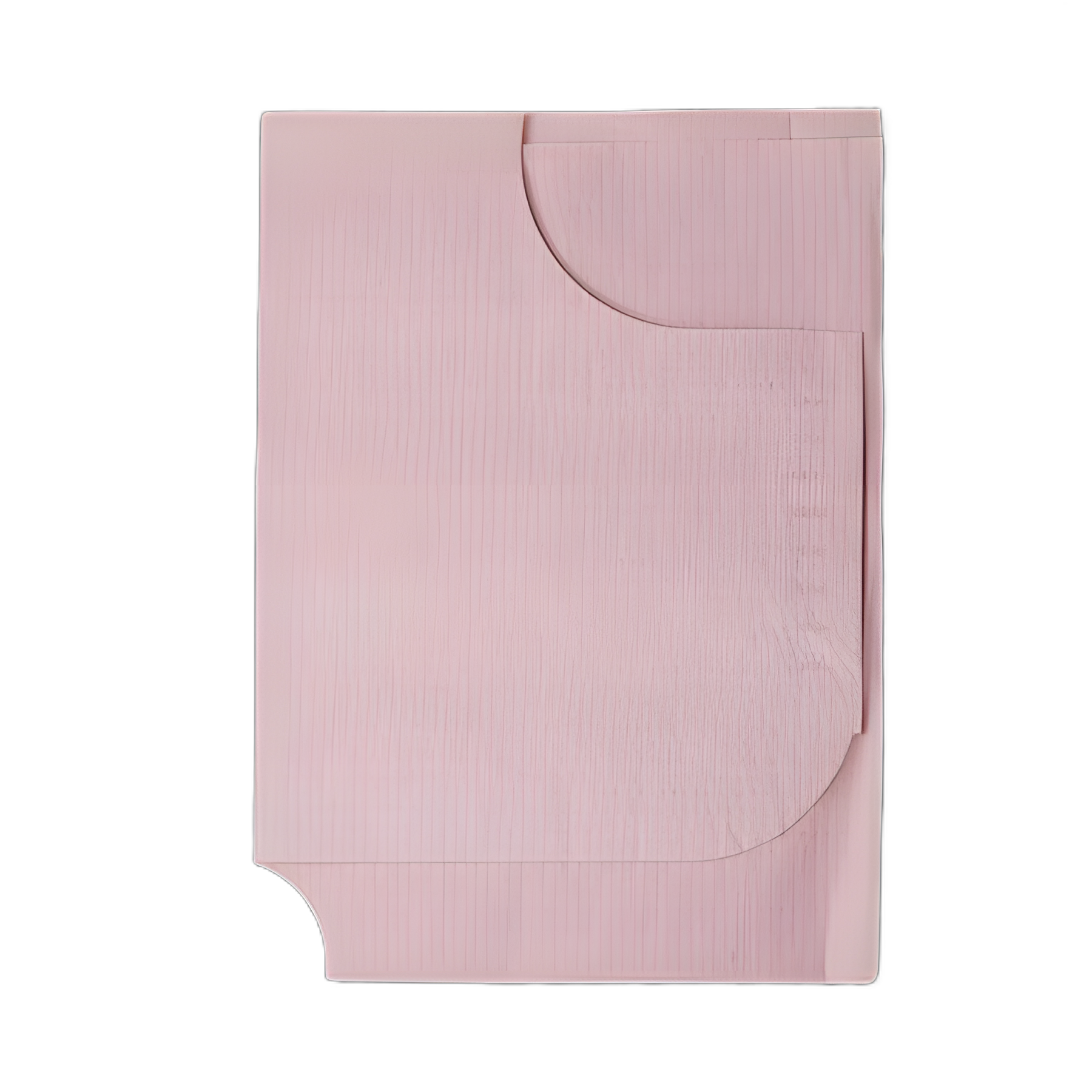 Exam Cape McKesson Mauve Front / Back Opening Without Closure Unisex