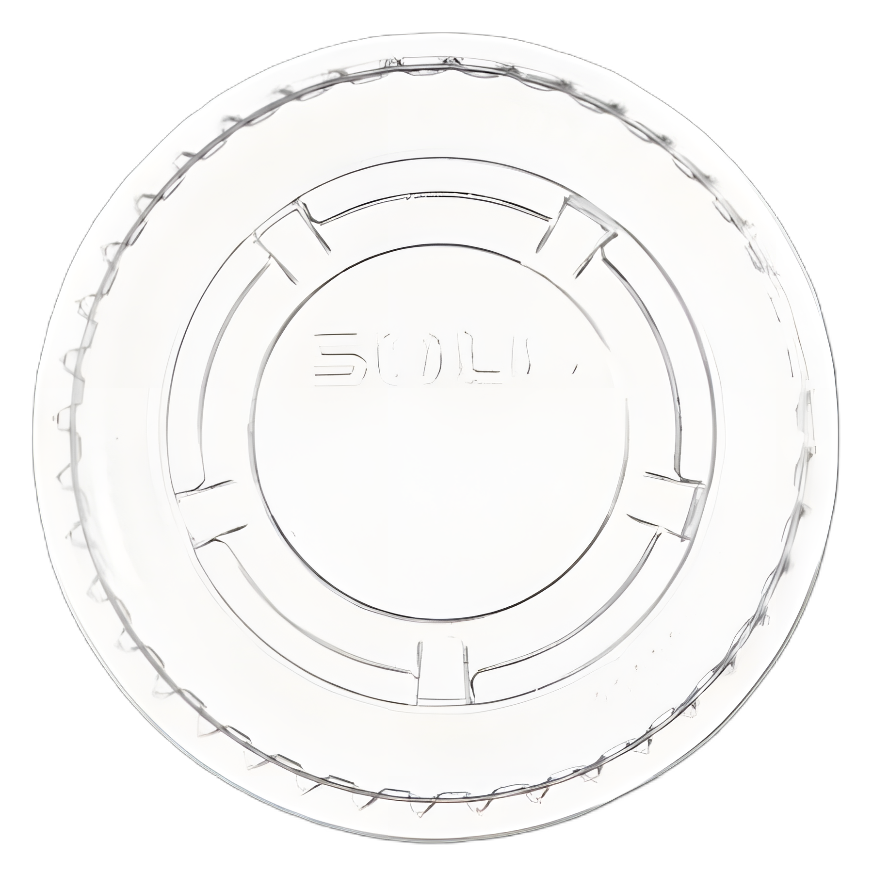 Dart® Clear PET Portion/Soufflé Cup Lids for 0.5-1 oz Cups - Medical & Office Supplies, 125/Pack, 20 Packs/Carton