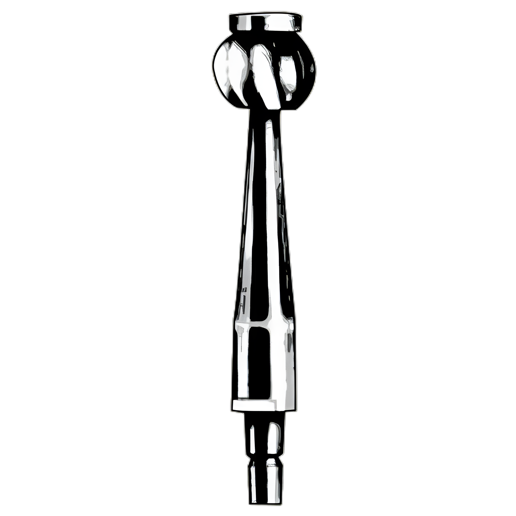 Bur 2 mm Diameter Stainless Steel Round Tip