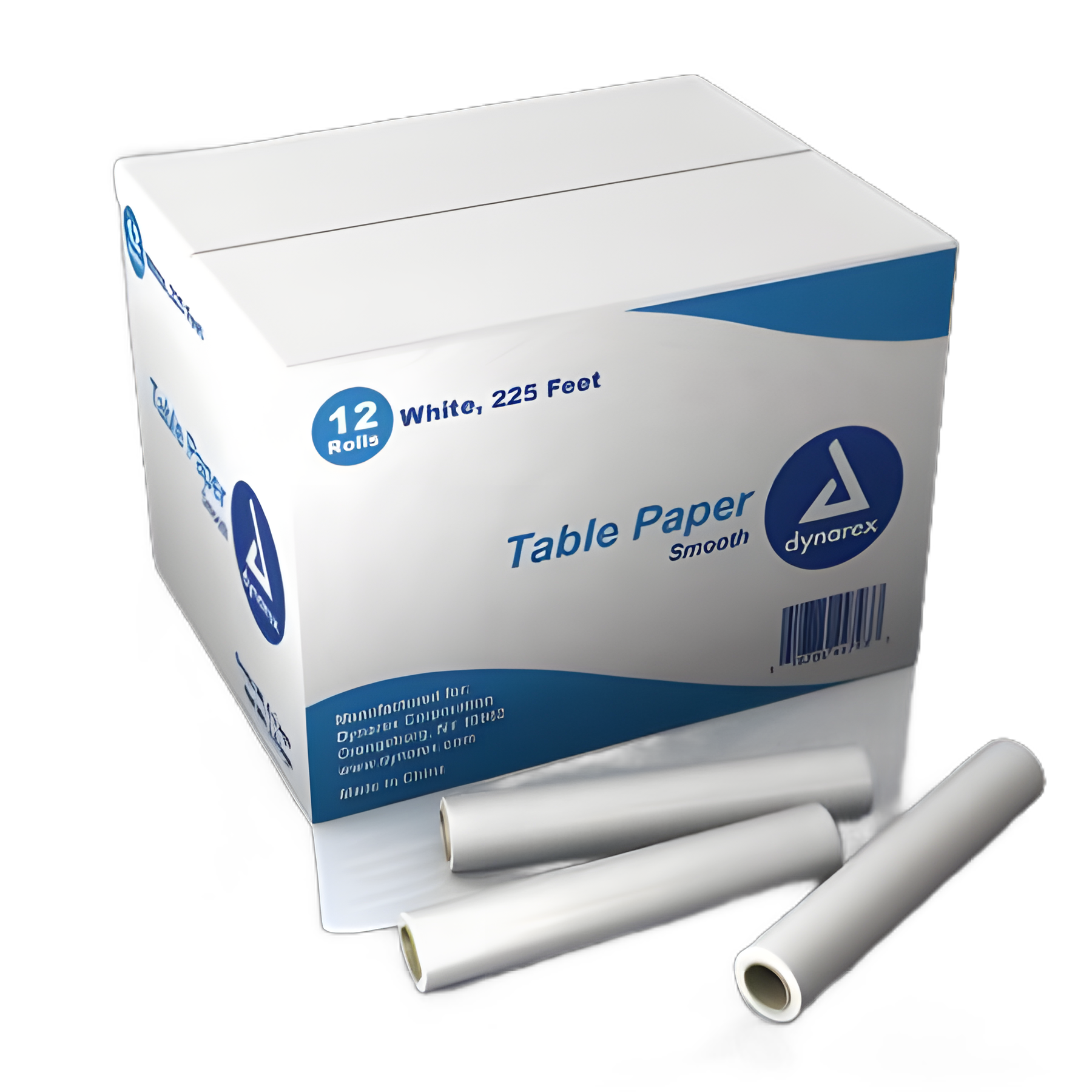 Table Paper Dynarex® 14 Inch Width White Smooth
