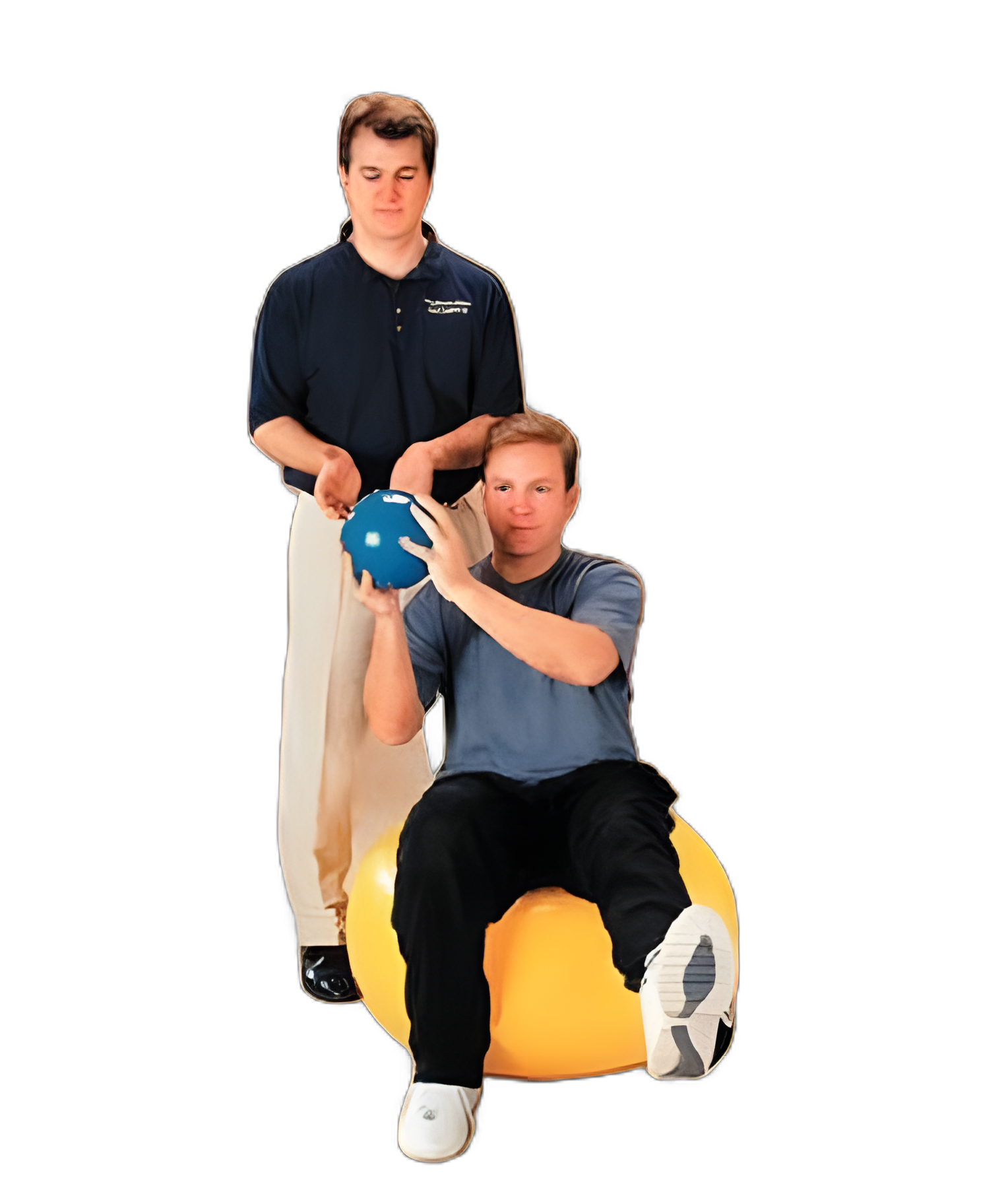 Inflatable Exercise Ball Rolyan® Red - A92685
