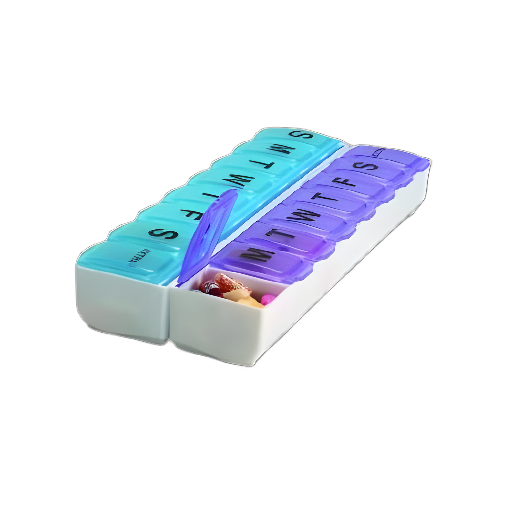 Pill Organizer Duets X-Large 16 Day 2 Dose