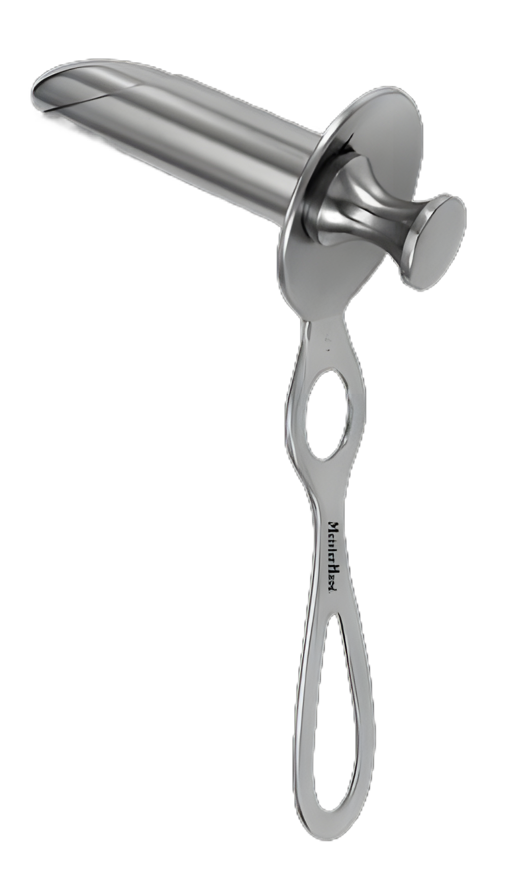 Anoscope MeisterHand® Stainless Steel 14.2 mm Diameter Hirschman Style Without Light Silver