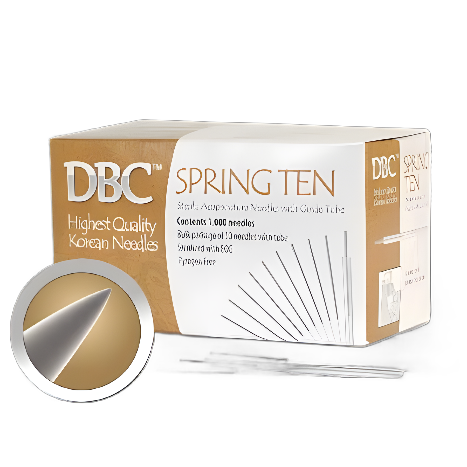 Acupuncture Needle DBC™ 5 Japanese Gauge 30 mm Length Spring Ten