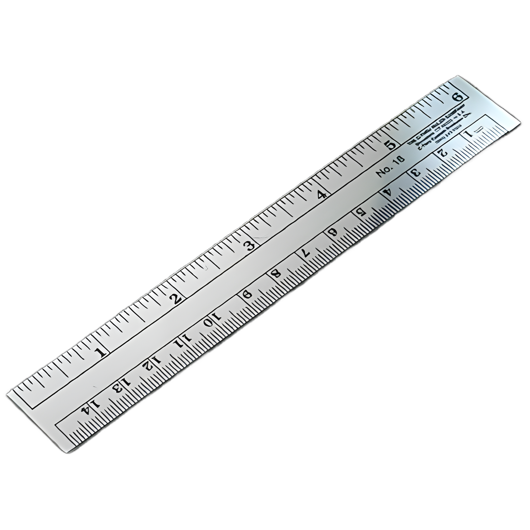 Ruler Plastic 6 Inch - 96-1674