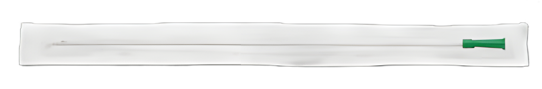 Urethral Catheter Apogee® IC Coude Tip / Firm Uncoated PVC 14 Fr. 16 Inch
