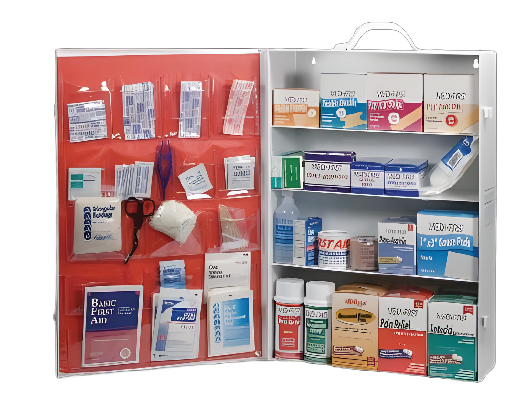 Pocket For 4 Shelf First Aid Kit