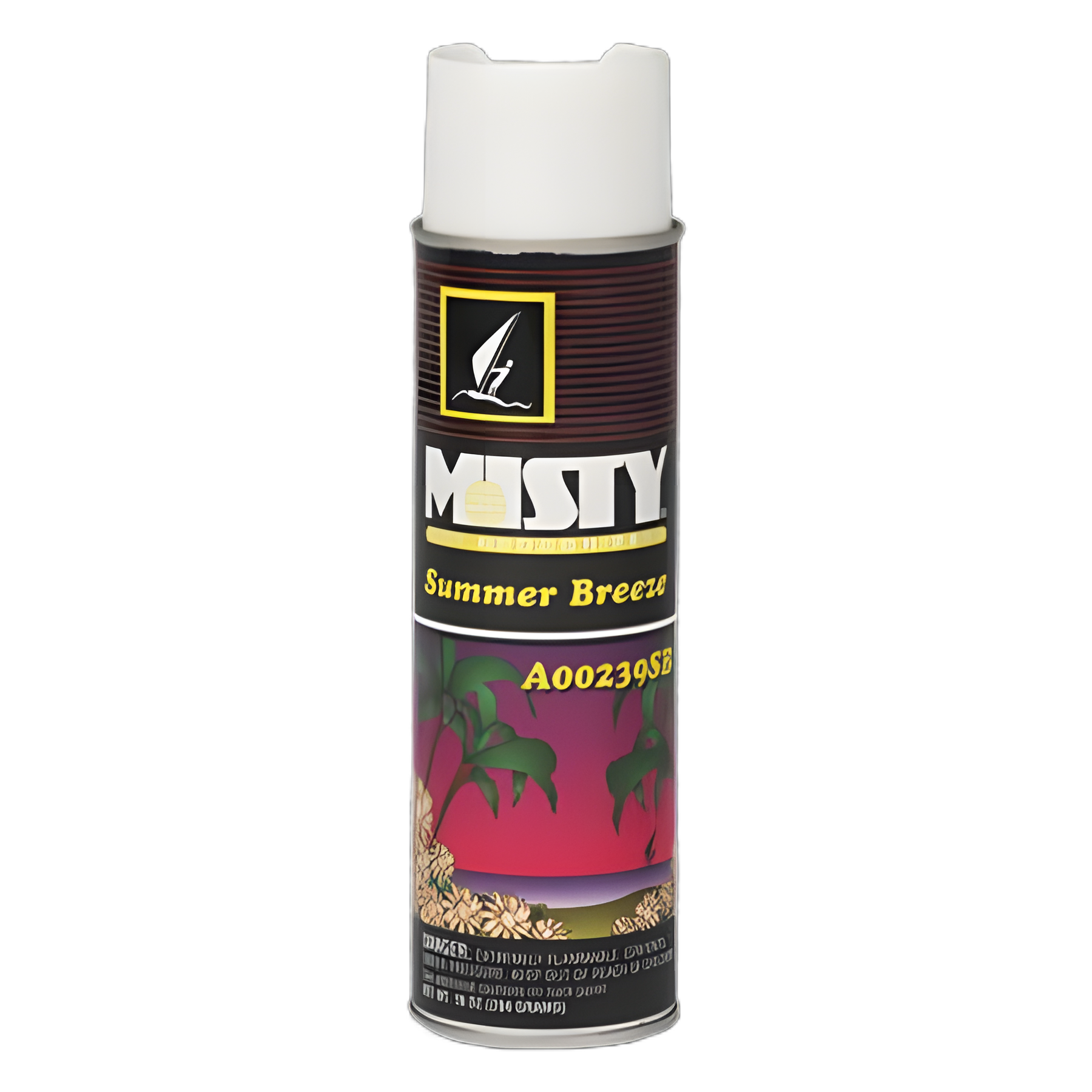 Misty® Handheld Air Deodorizer, Summer Breeze Scent, 10 oz Aerosol - Odor Control for Medical Environments, 12/Carton
