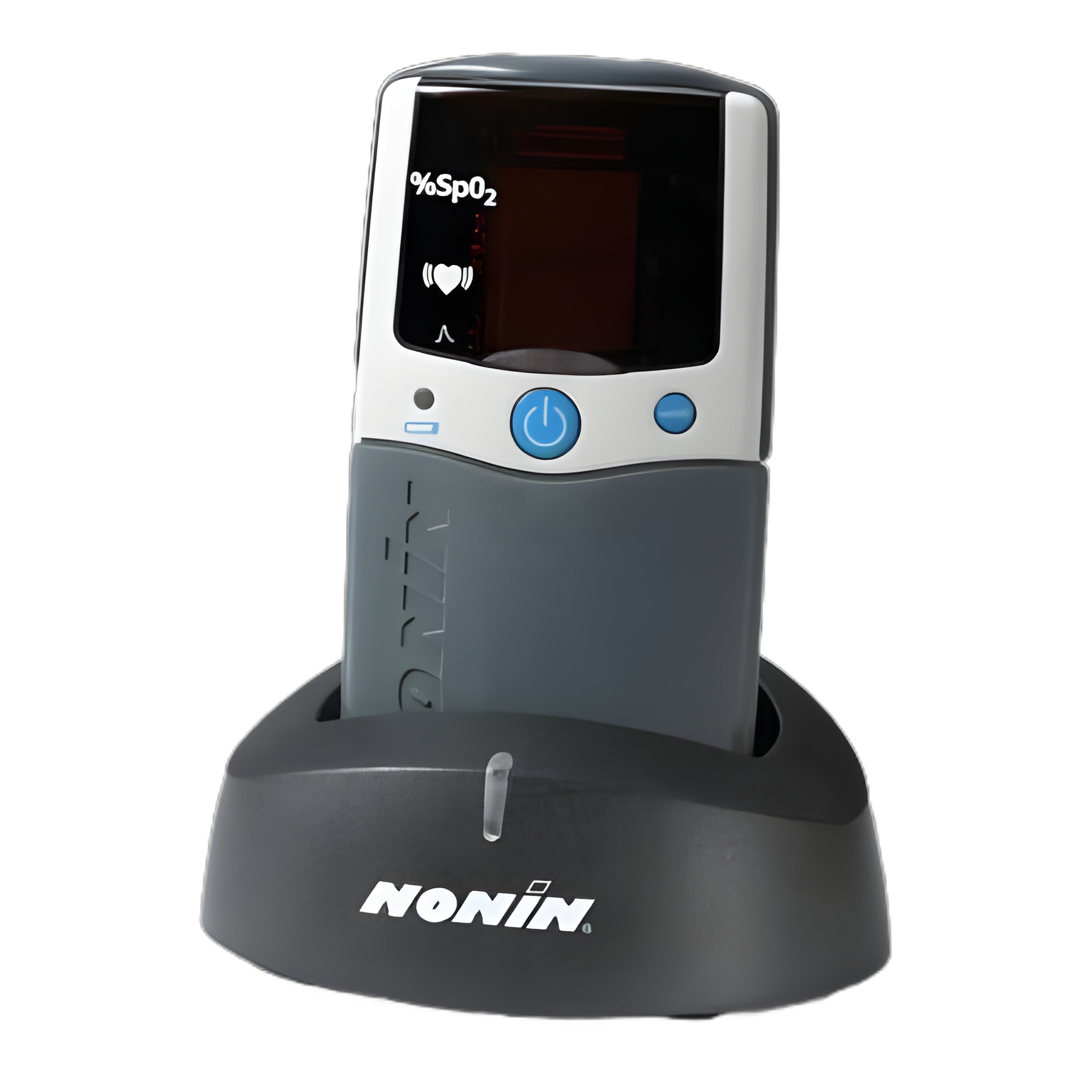 Diagnostic Battery Charger Nonin Charger Stand For use with PalmSAT® 2500 Series Handheld Pulse Oximeter and 8000 Series Sensors