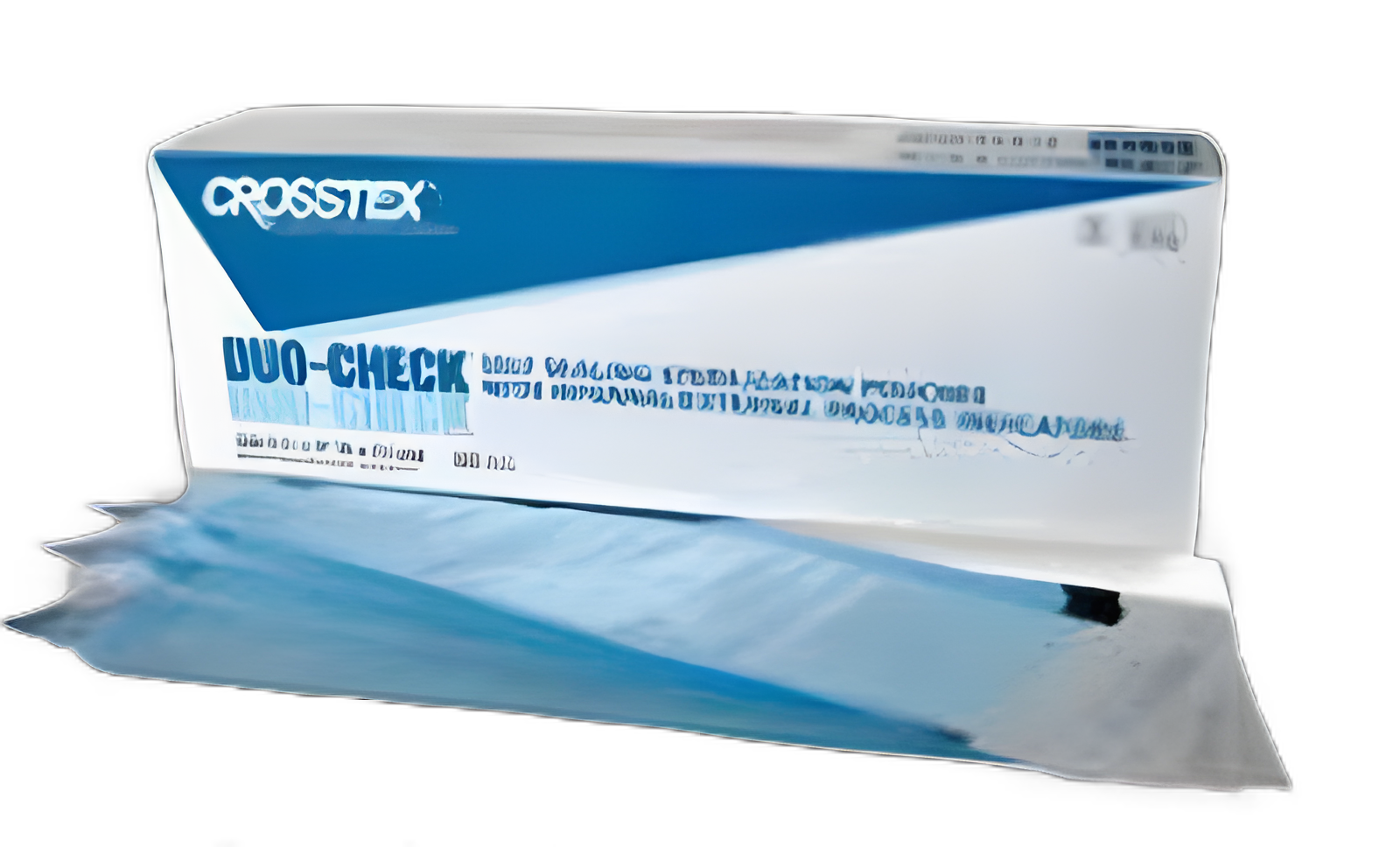Sterilization Pouch Duo-Check® Ethylene Oxide (EO) Gas / Steam 2-1/4 X 4-1/2 Inch Transparent / Blue Self Seal Paper / Film