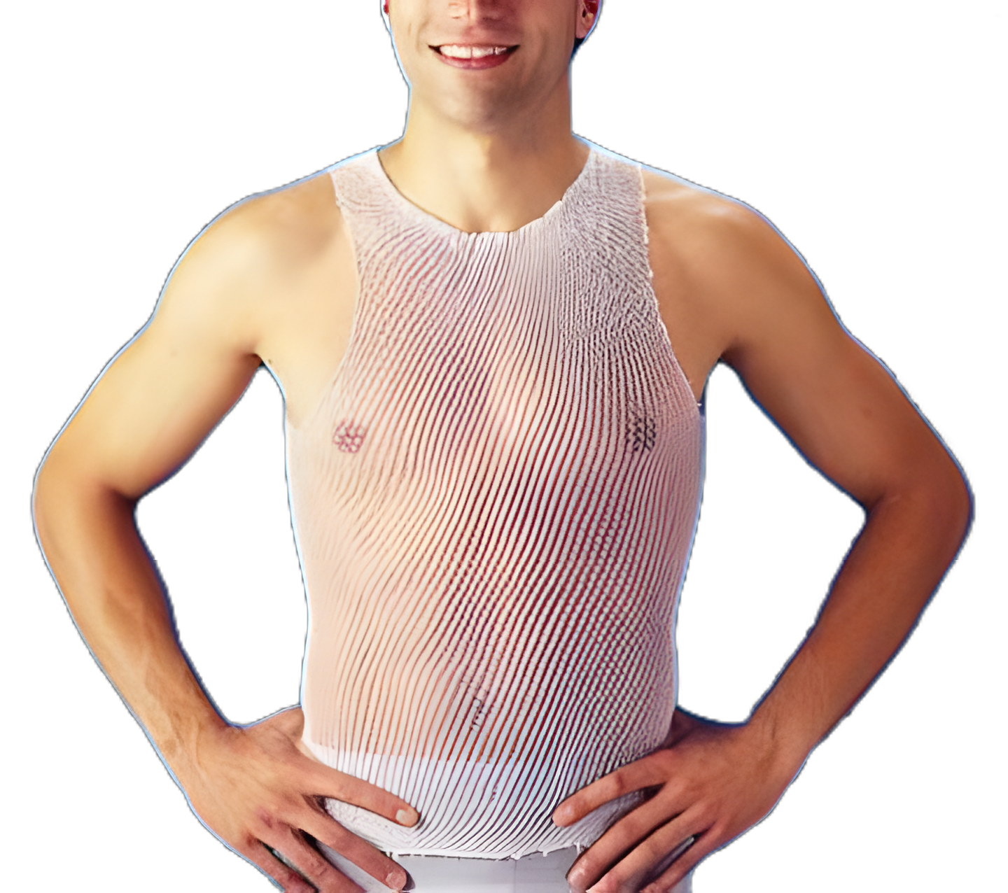 Stress Vest Surgilast® Large/X-Large, Pre Cut Stretchable Net