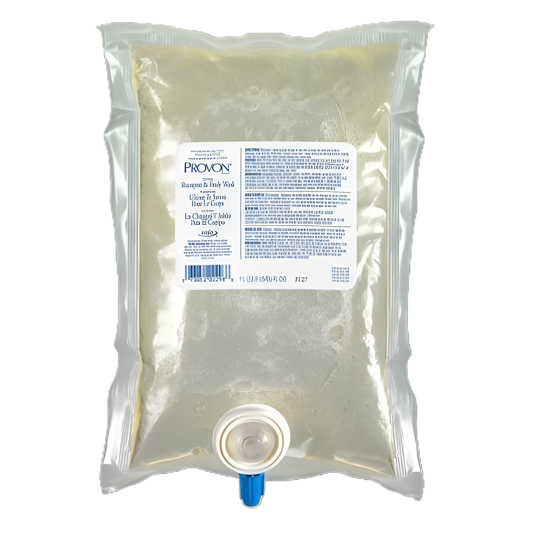 Shampoo and Body Wash PROVON® 1,000 mL Dispenser Refill Bag Light Herbal Scent