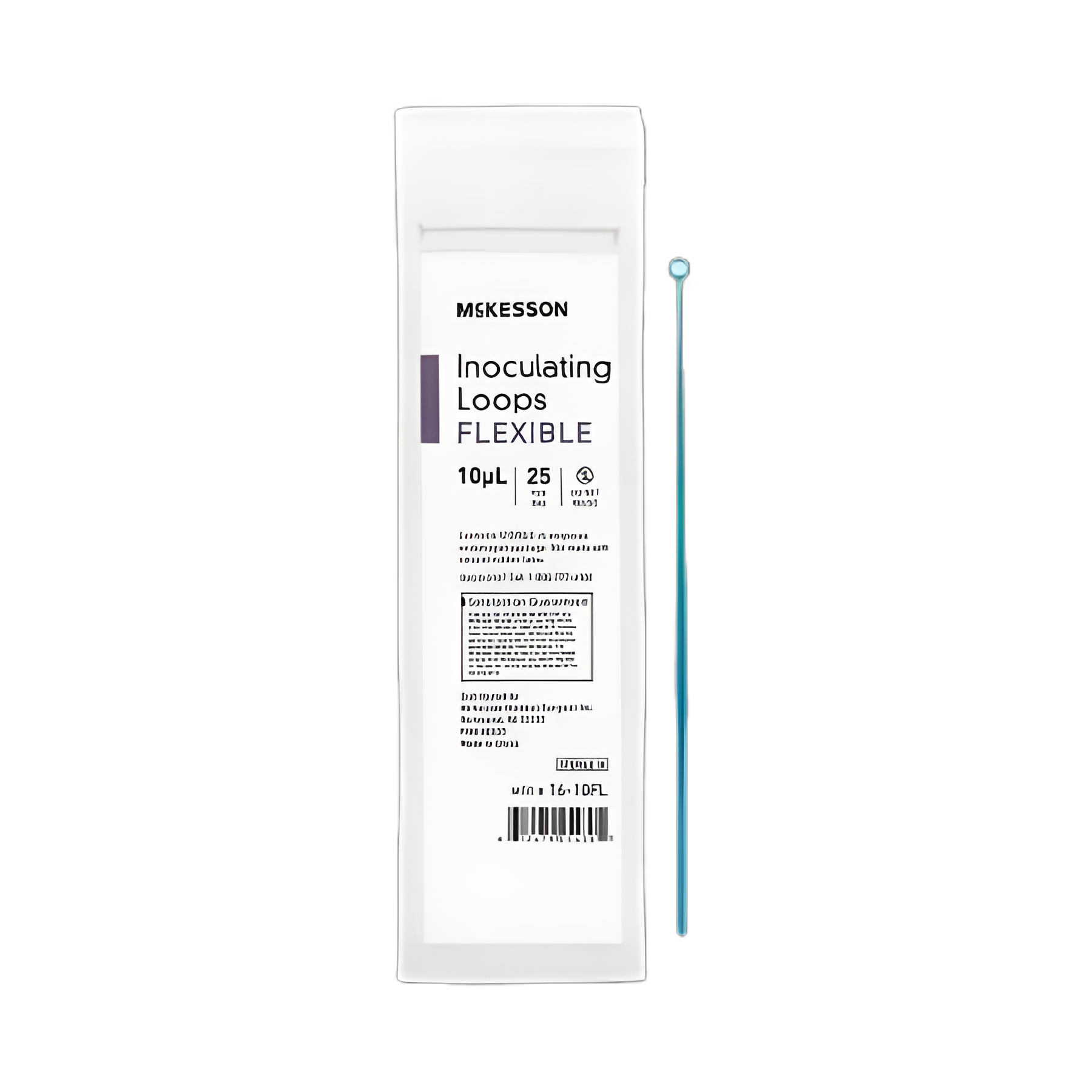 McKesson 10 μL Sterile Inoculating Loop - High Impact Polystyrene with Integrated Handle
