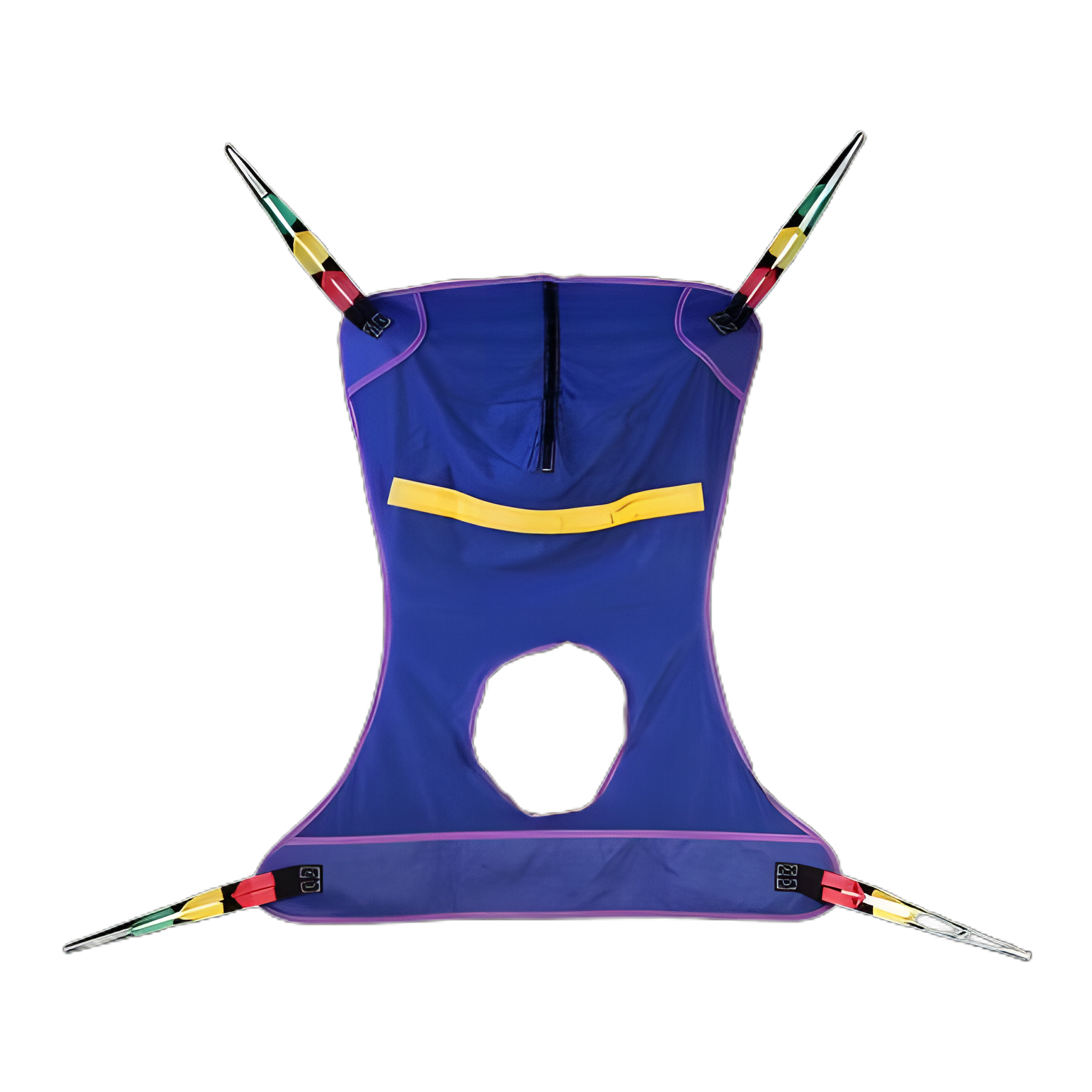 Proactive Medical Full Body Sling with Commode Opening, 4-Point Cradle, Large, 600 lbs Capacity