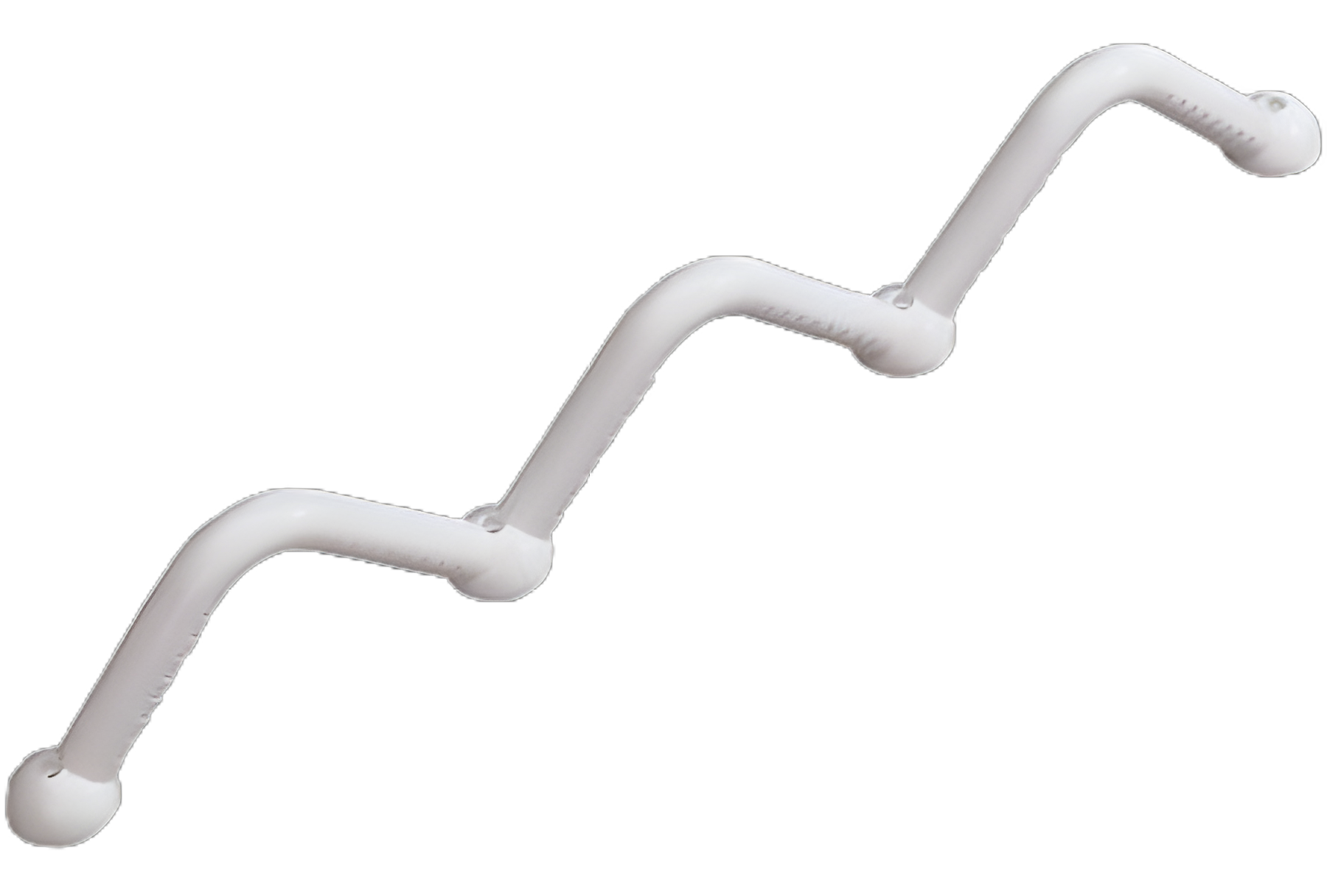 Fabrication Enterprises Wall Grab Bar, Plastic, 1 X 3 X 25 Inch - 45-2362