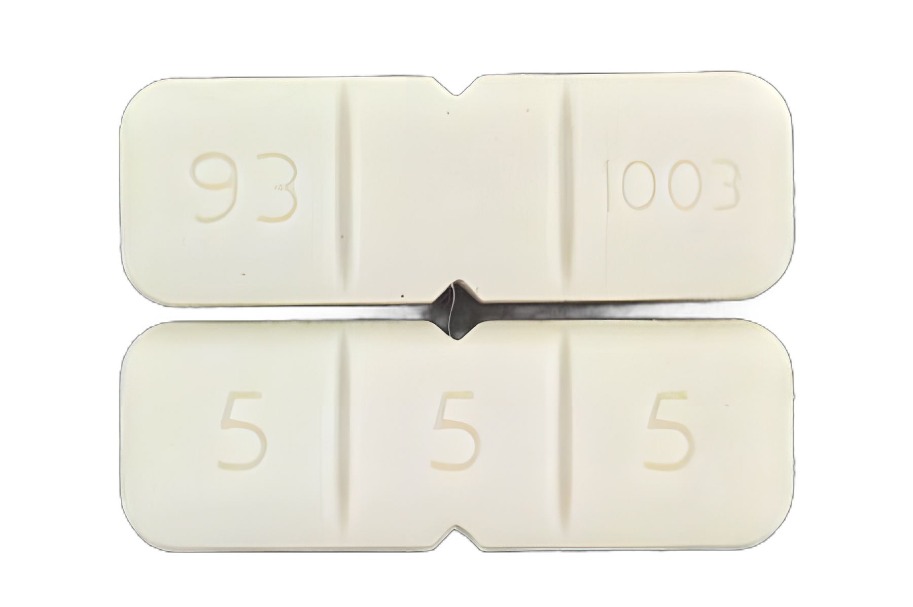 Buspirone HCl 15 mg Tablet Bottle 500 Tablets - 00093100305