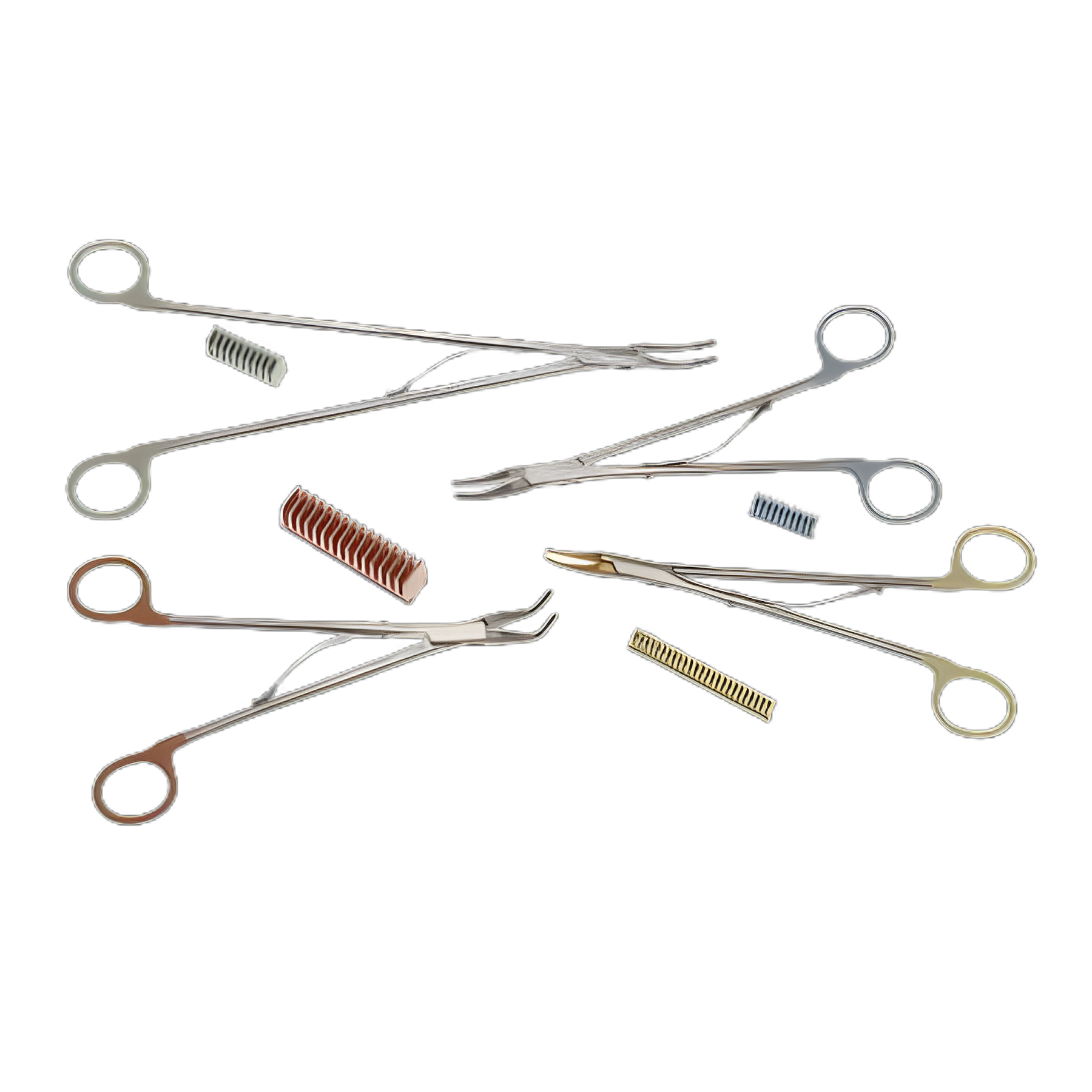 Traditional Style Ligating Clip Hemoclip® Tantalum Large Orange Clip 10 Clips