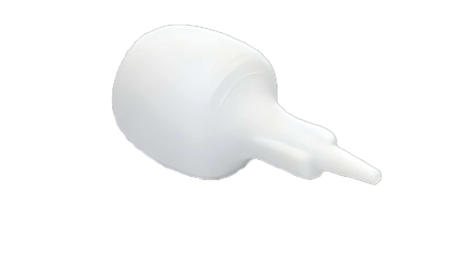 Carex™ Ear/Ulcer Bulb Syringe for Gentle Ear Cleaning - Vinyl, NonSterile, Single Use