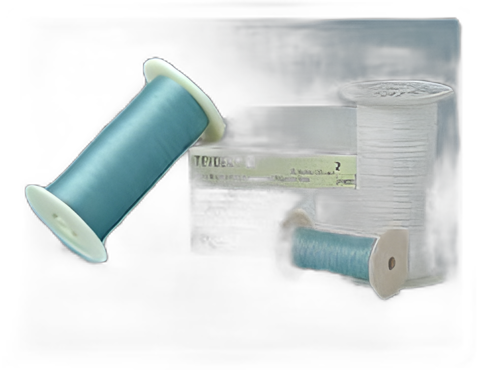 Nonabsorbable Suture without Needle Deknatel Tevdek® Polyester Braided Size 2-0 - X7-774W