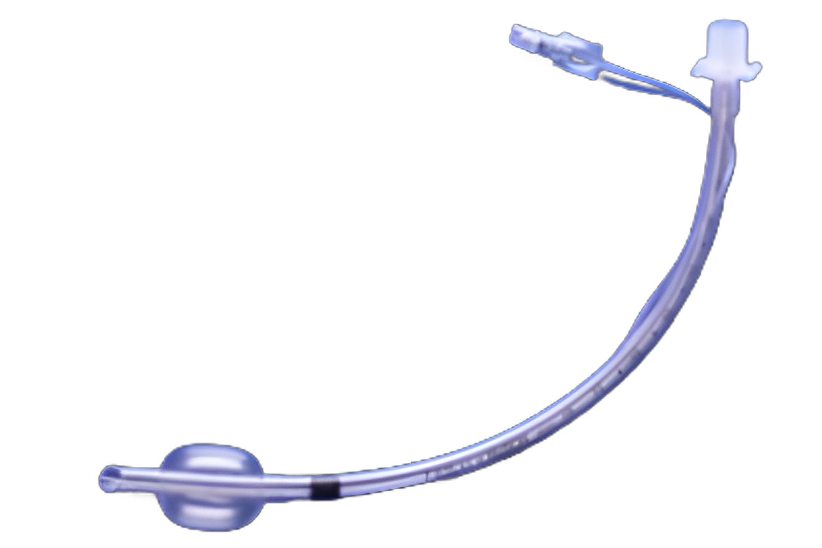 Cuffed Endotracheal Tube Safety Clear Plus™ 355 mm Length Curved 9.0 mm Adult Murphy Eye