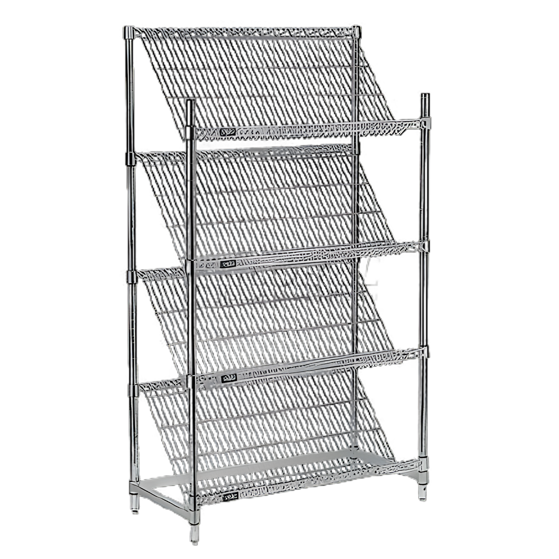 Wire Shelving Nexel® 4 Shelves Adjustable 18 X 36 X 63 Inch