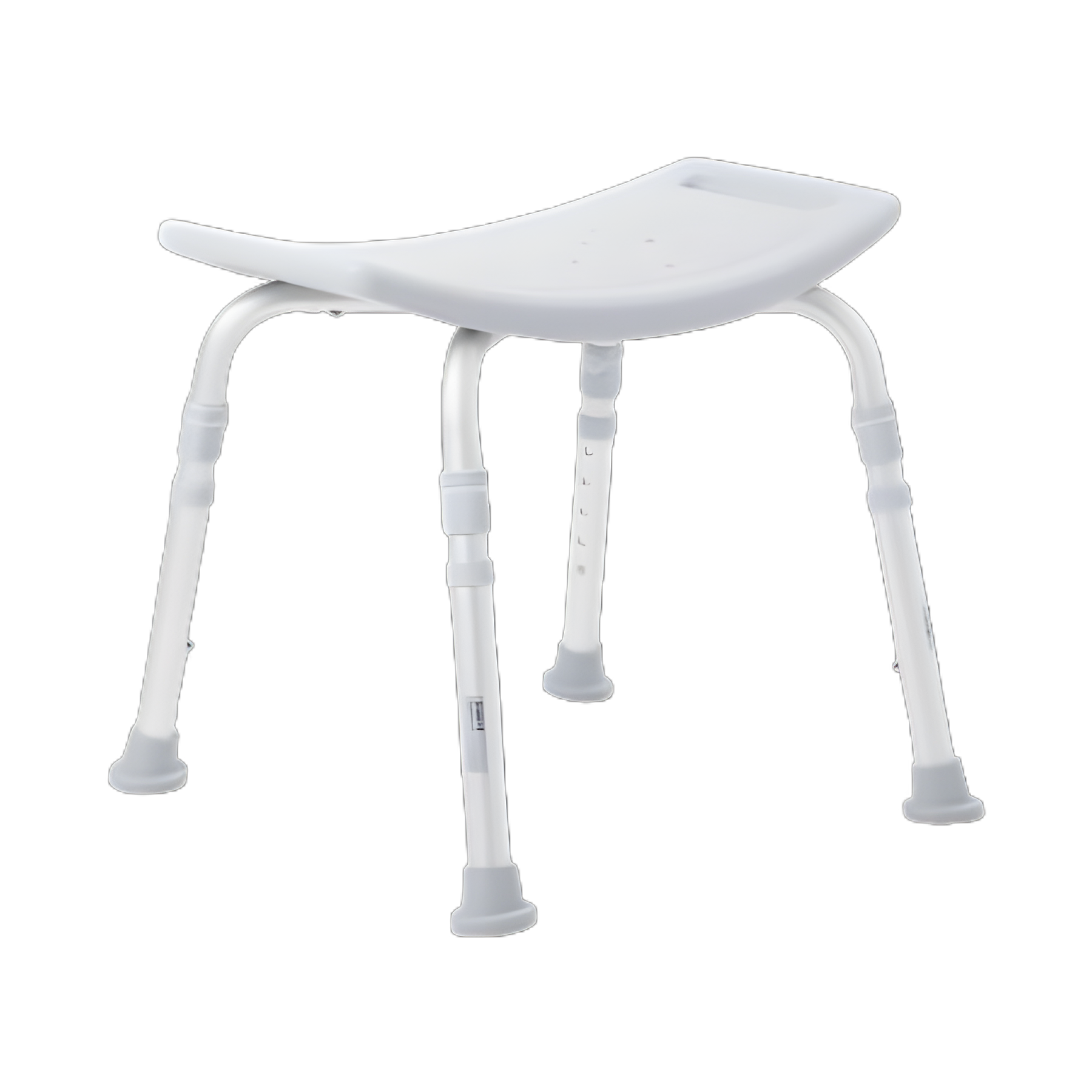 McKesson Aluminum Bath Bench without Arms and Backrest, 300 lbs Capacity