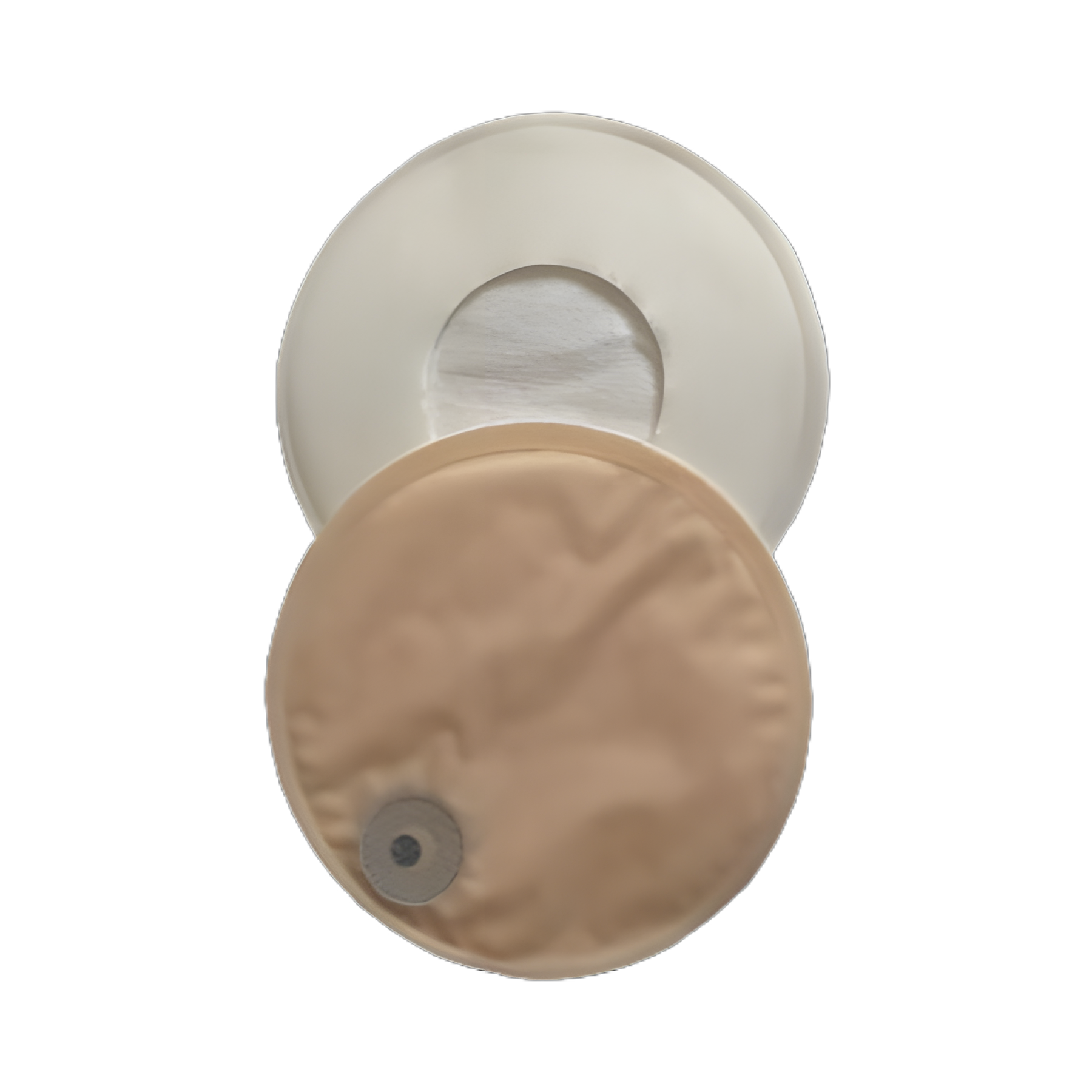 Safe n' Simple Stoma Cap with Tape Collar for Ostomy Care