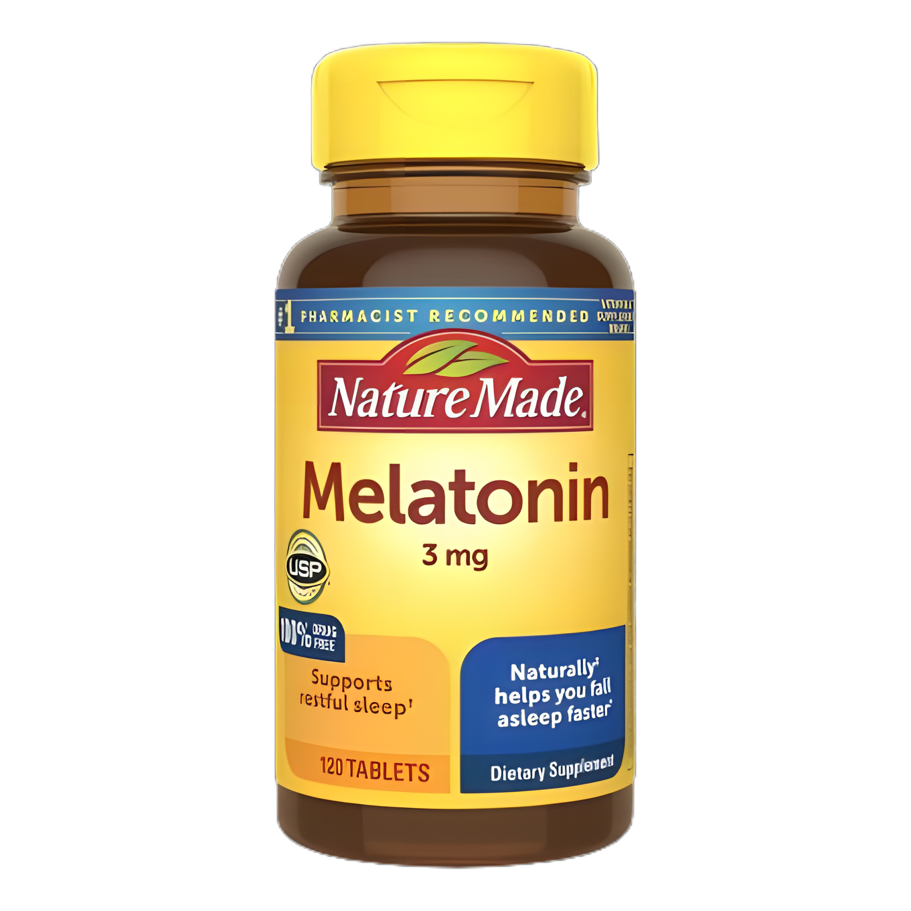 Nature Made® Melatonin 3mg Tablets, Sleep Support Supplement - 120 Count