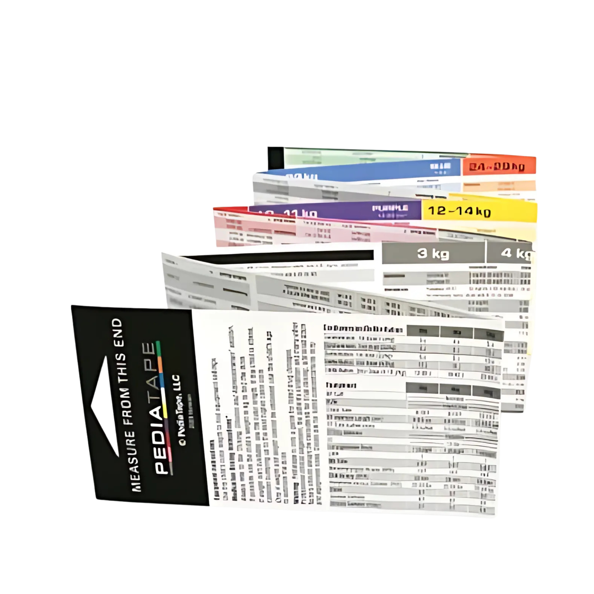 PEDIATAPE, Pediatric Emergency Tape, Compatible with the Broselow System