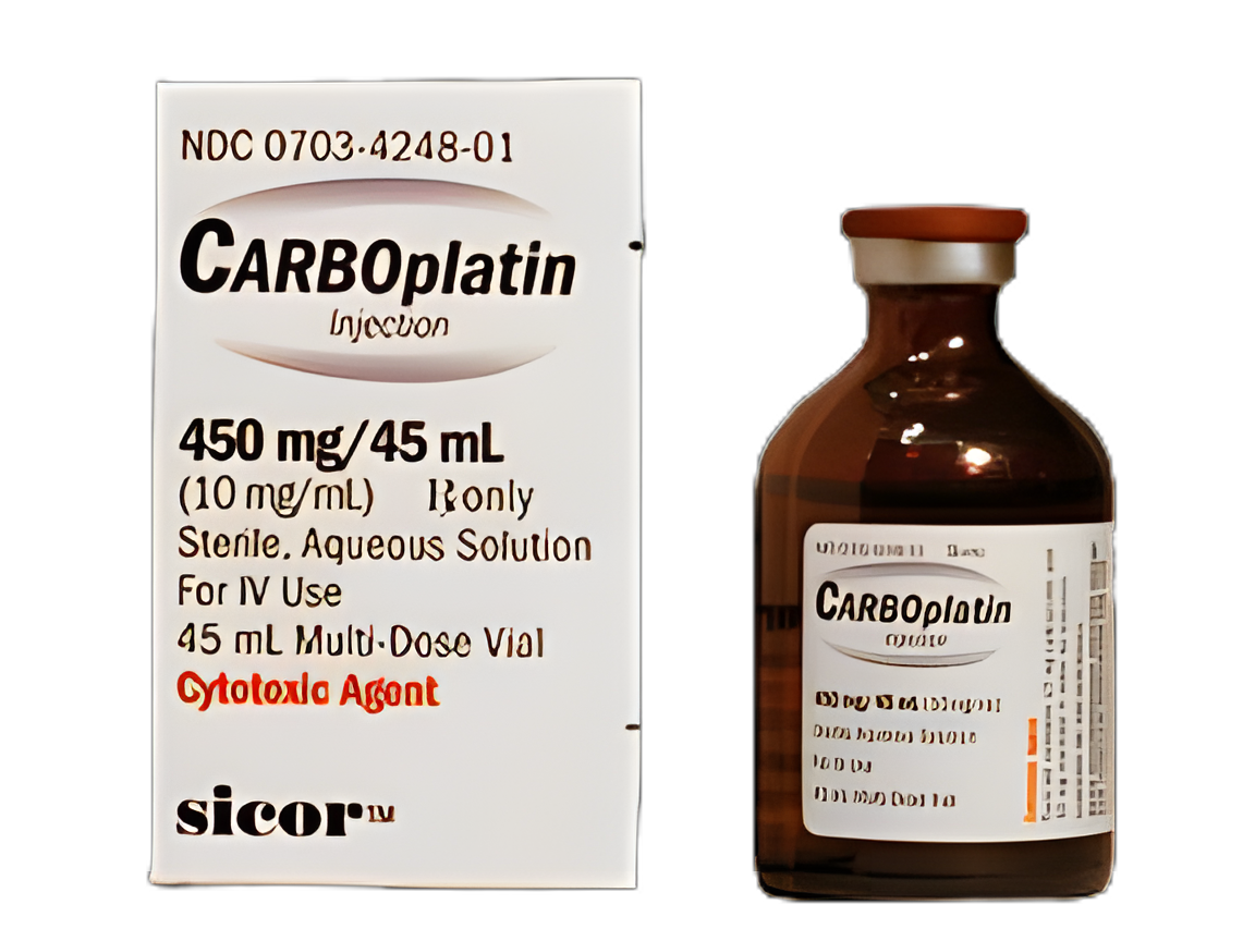 Carboplatin, Preservative Free 10 mg / mL Injection Multiple-Dose Vial 45 mL