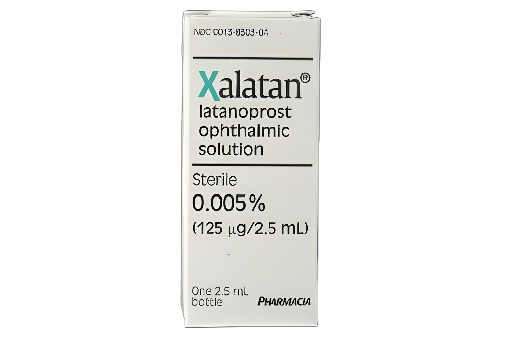 Xalatan Latanoprost 0.005% Solution Dropper Bottle 2.5 mL