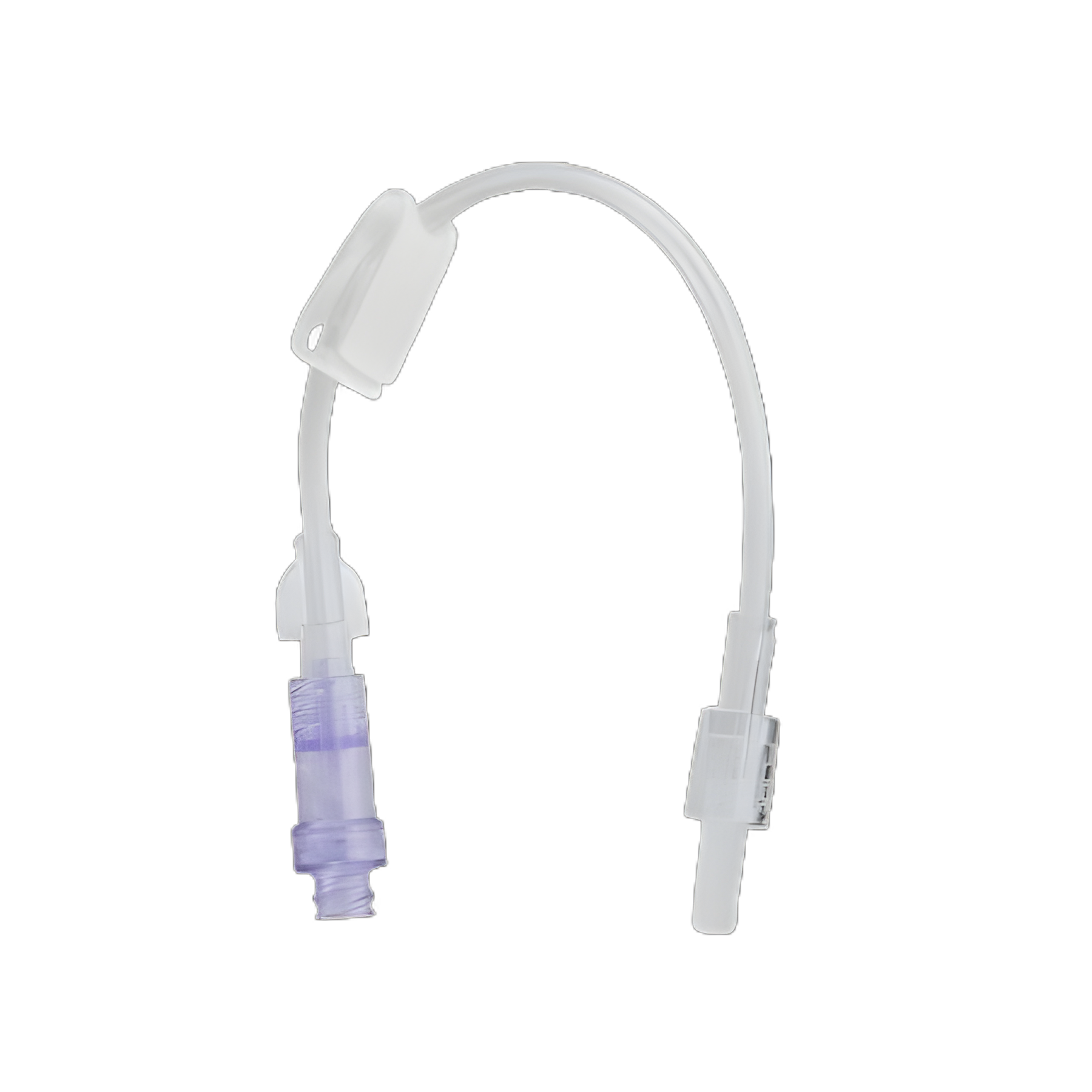 IV Extension Set Needle-Free Port Standard Bore 8 Inch Tubing Without Filter - AE3108