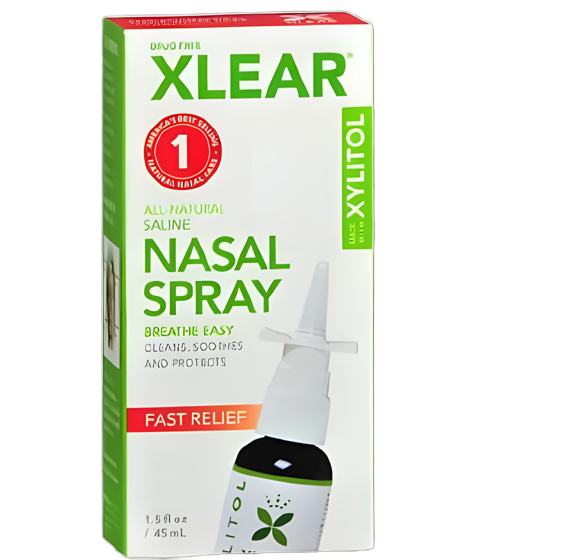 Xlear® Saline Nasal Spray 1.5 oz - Sinus Relief and Mucous Clearance