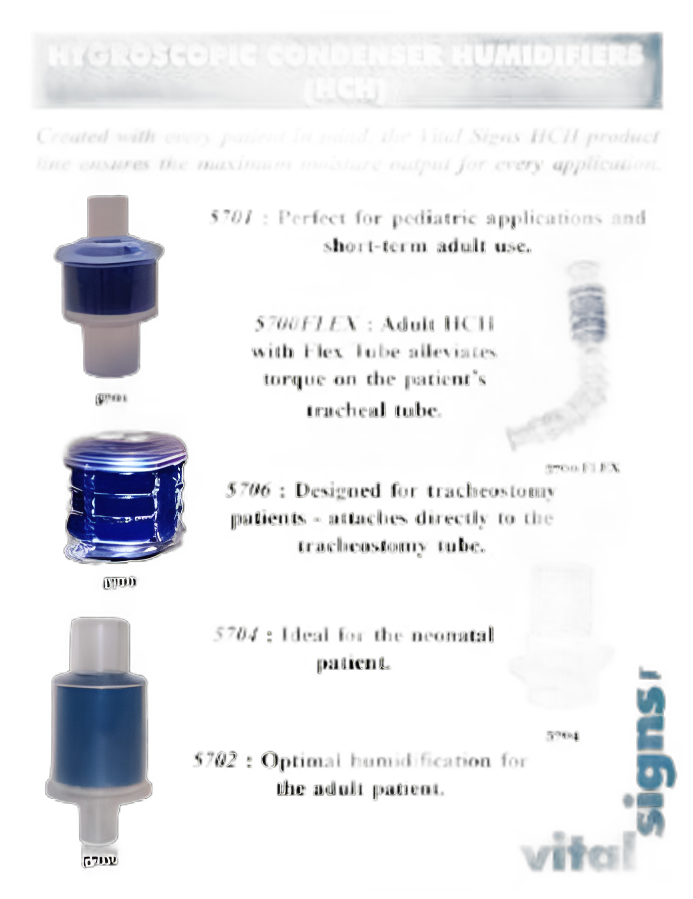 Heat and Moisture Exchanger AirLife® >1.5 @ 30 LPM 1.0 @ 30 LPM