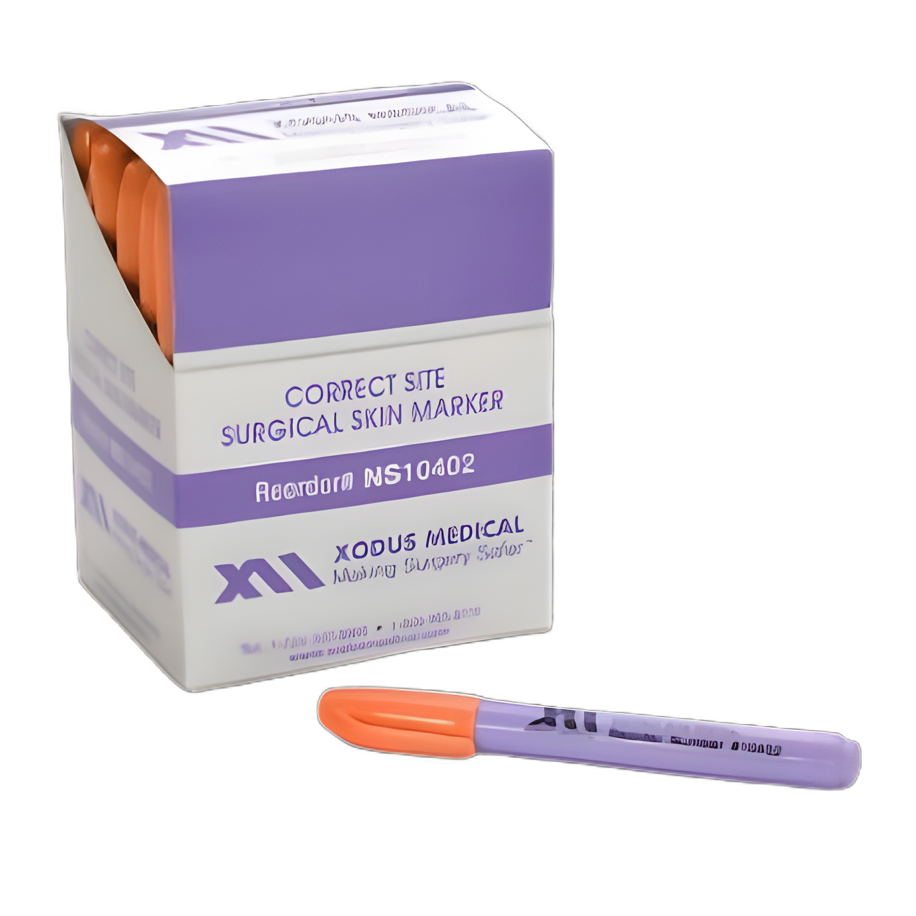 Correct Site Marker Prep-Resistant Gentian Violet Ink 4-1/4 Inch Length NonSterile Mini Regular Tip