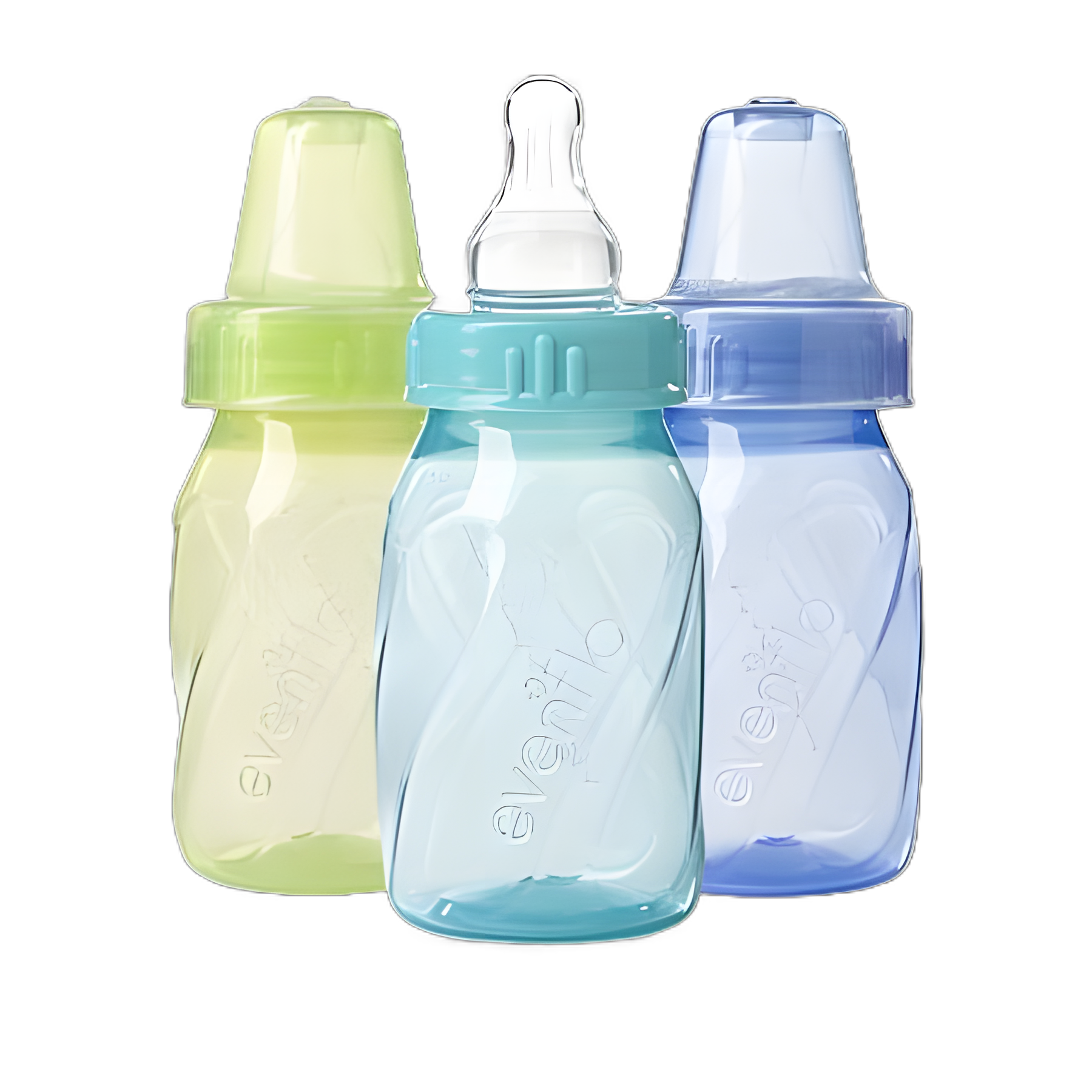 Evenflo Classic Polypropylene Baby Bottle, 4 oz. - BPA-Free, Ergonomic