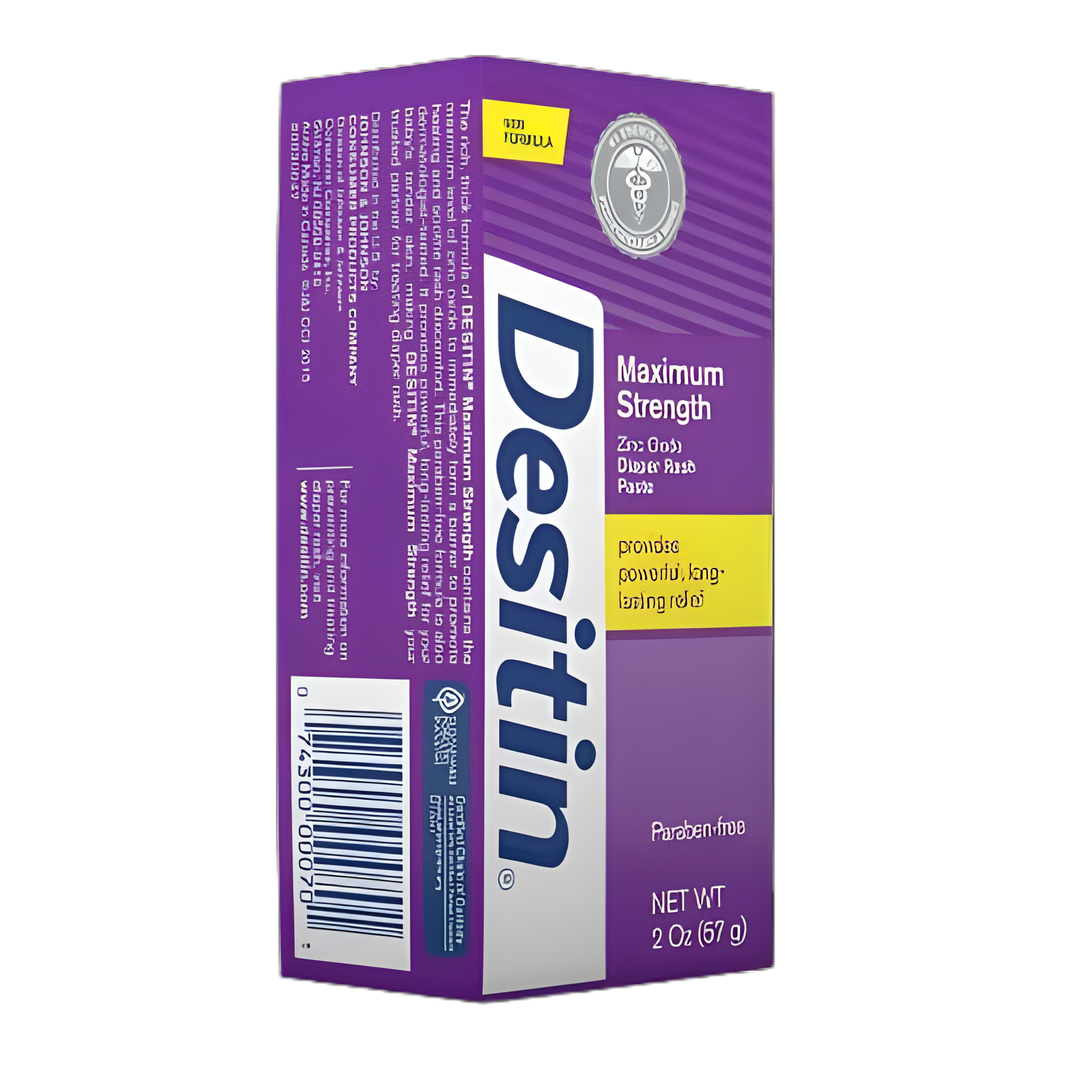 Diaper Rash Treatment Desitin® Maximum Strength 2 oz. Tube Scented Paste